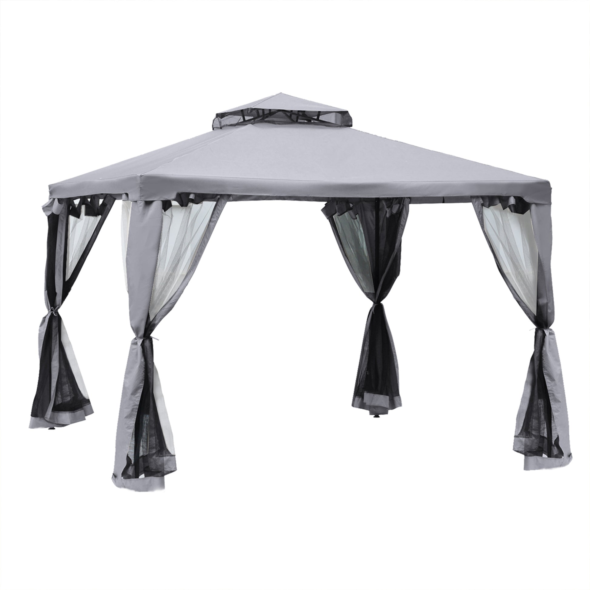 3 x 3 m Metal Gazebo, Garden Pavillion