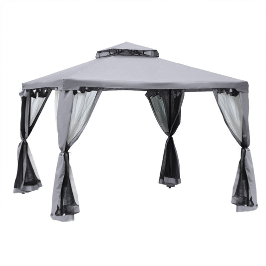 3 x 3 m Metal Gazebo, Garden Pavillion