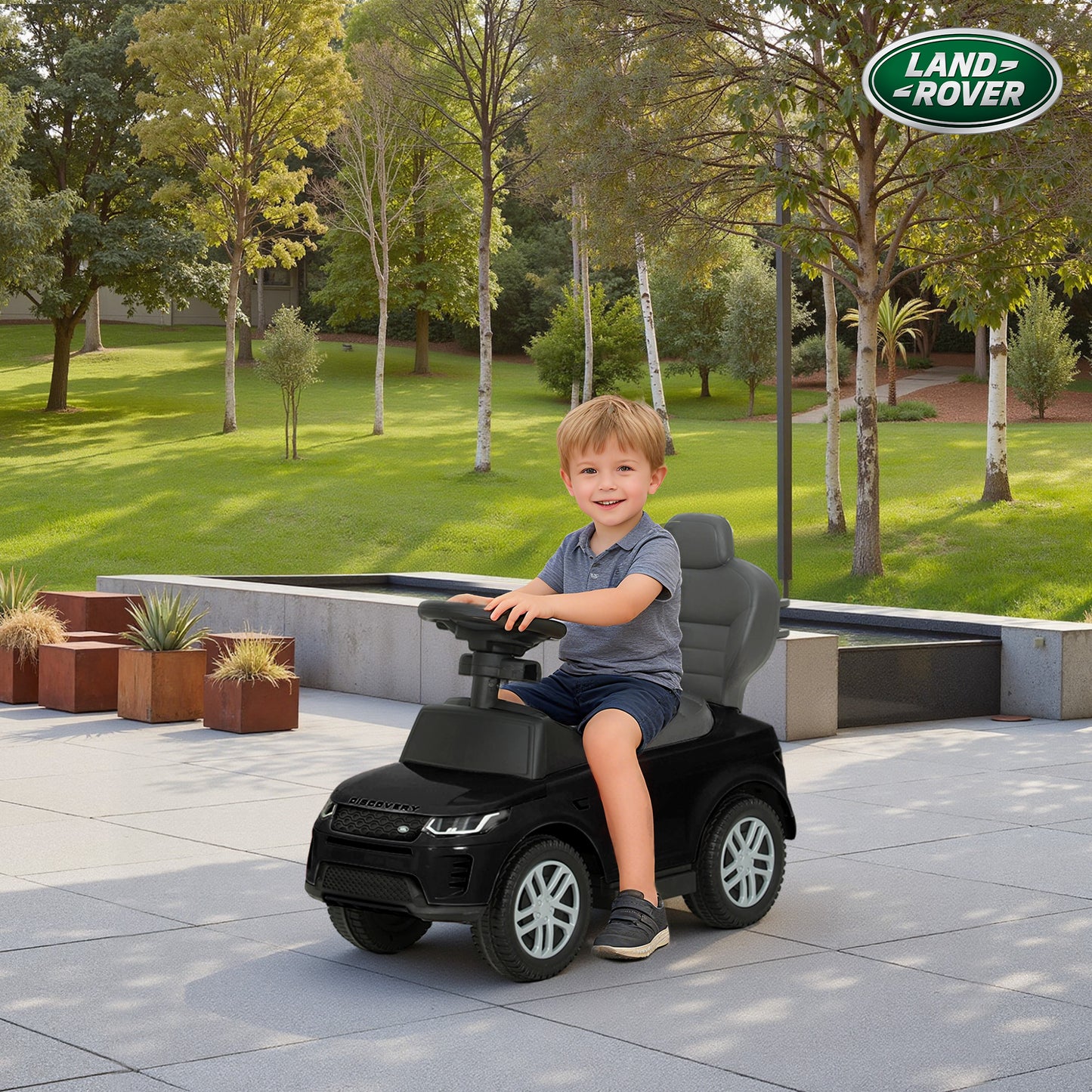 Land Rover Discovery Licensed Baby Push Car