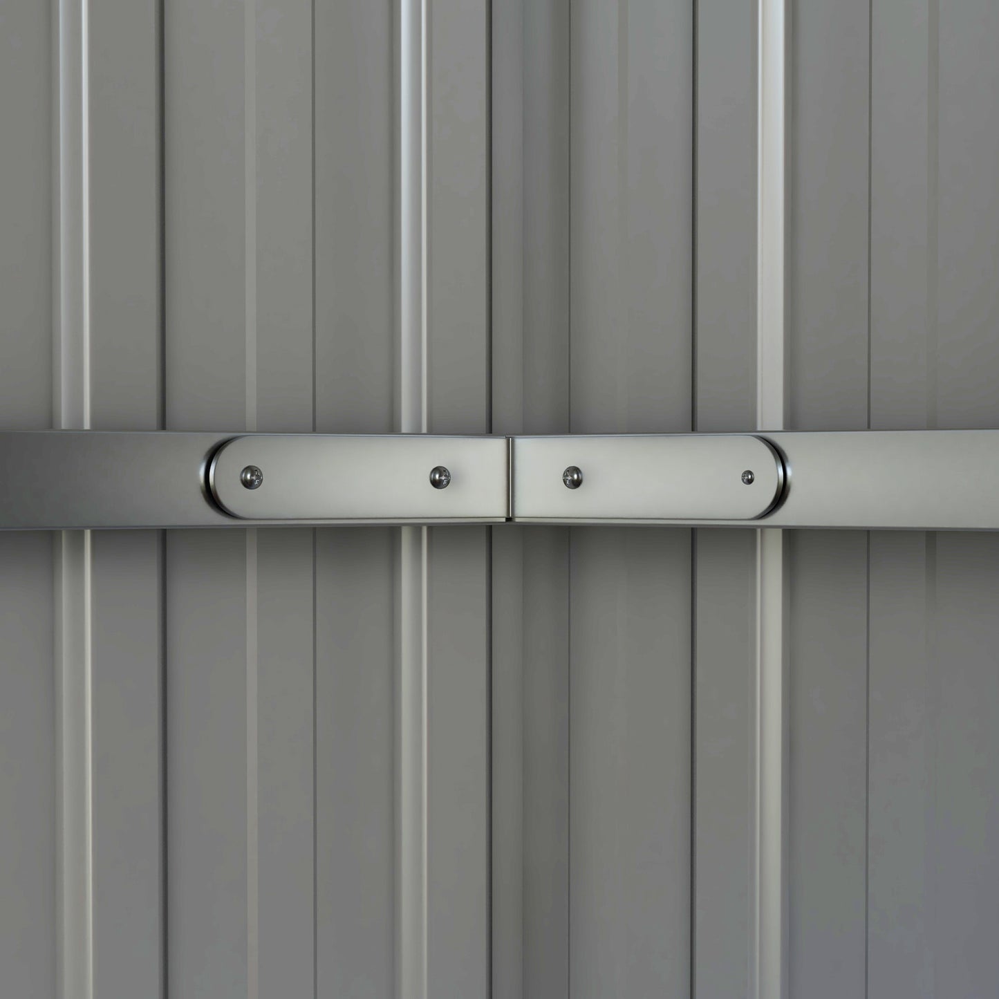 11 x 5.6ft Galvanised Steel Garden Shed, Metal Shed