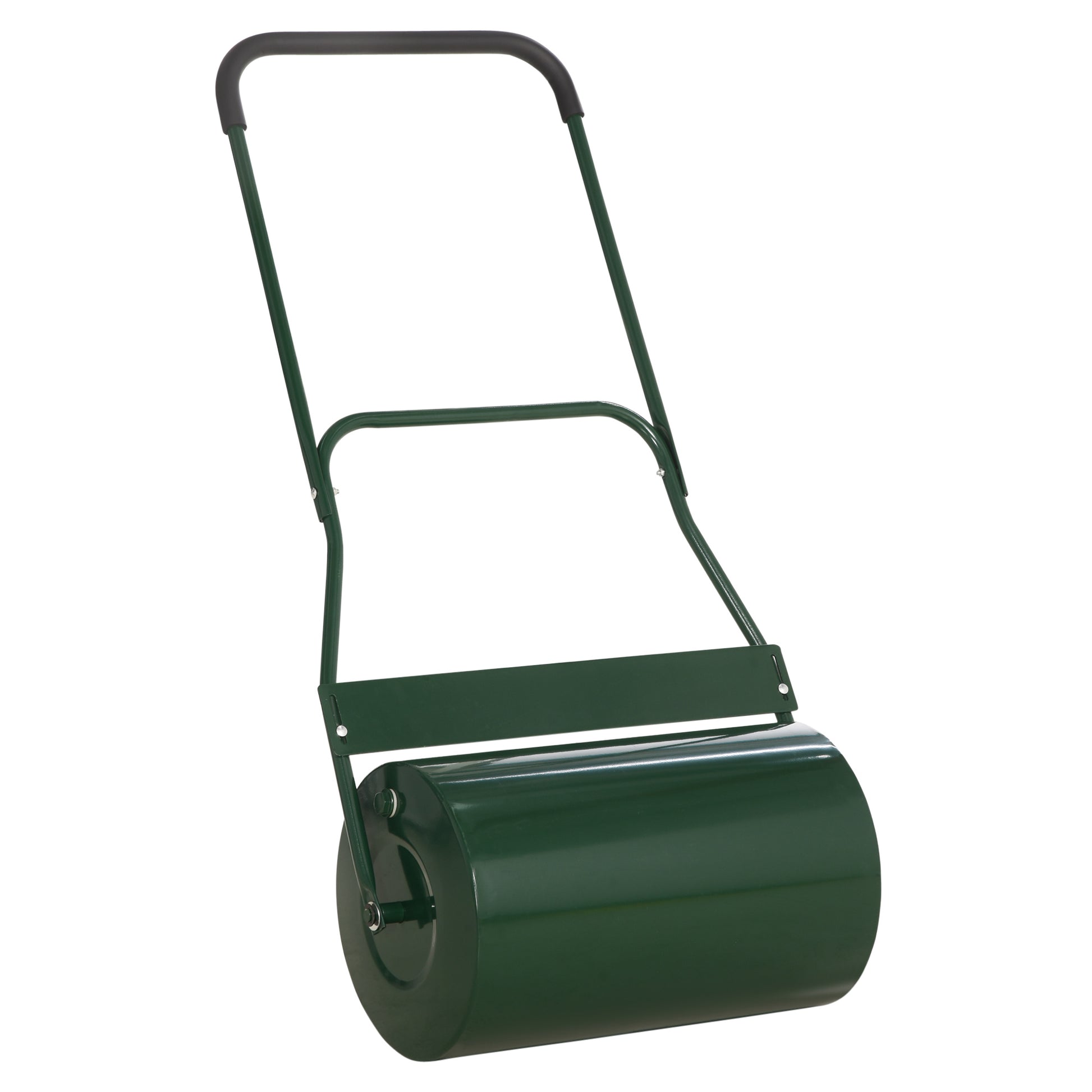 40L Garden Lawn Roller, Water Sand Filled Outdoor Grass Roller