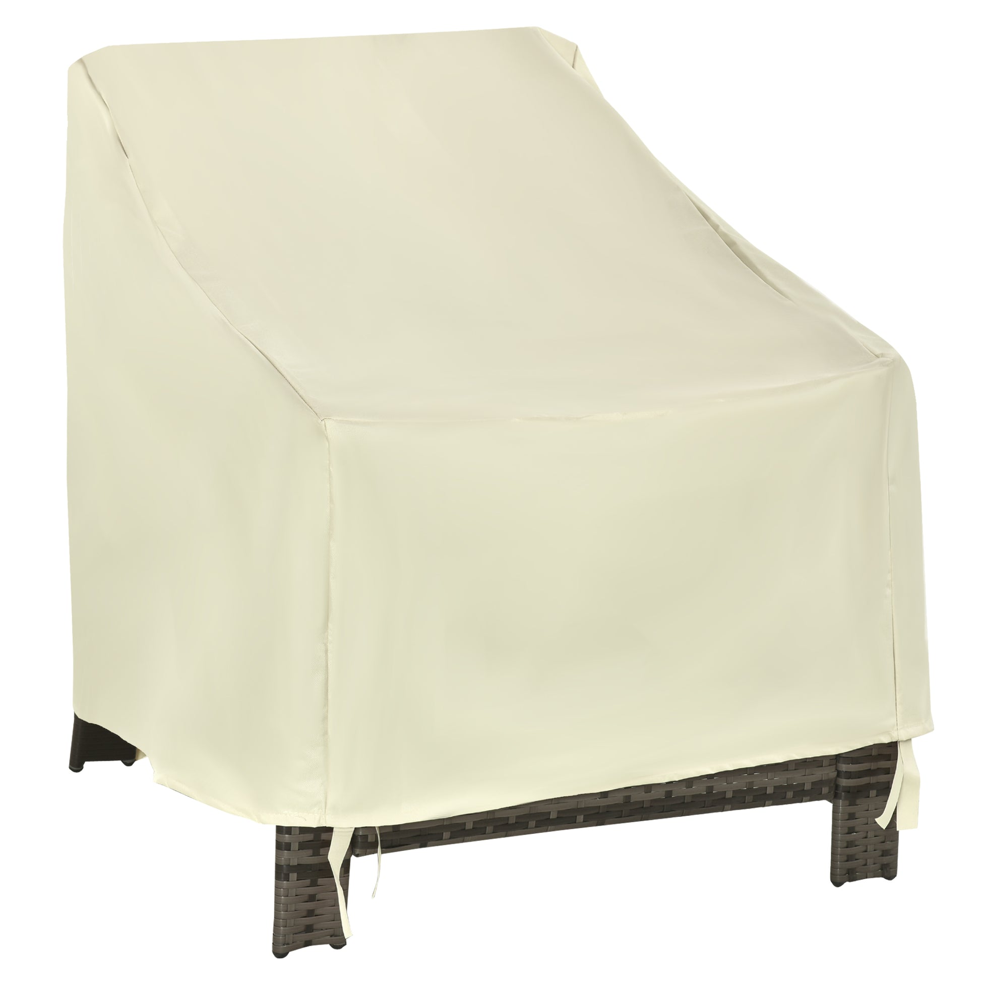 600D Oxford Cloth Furniture Cover Single Chair Garden Patio Outdoor
