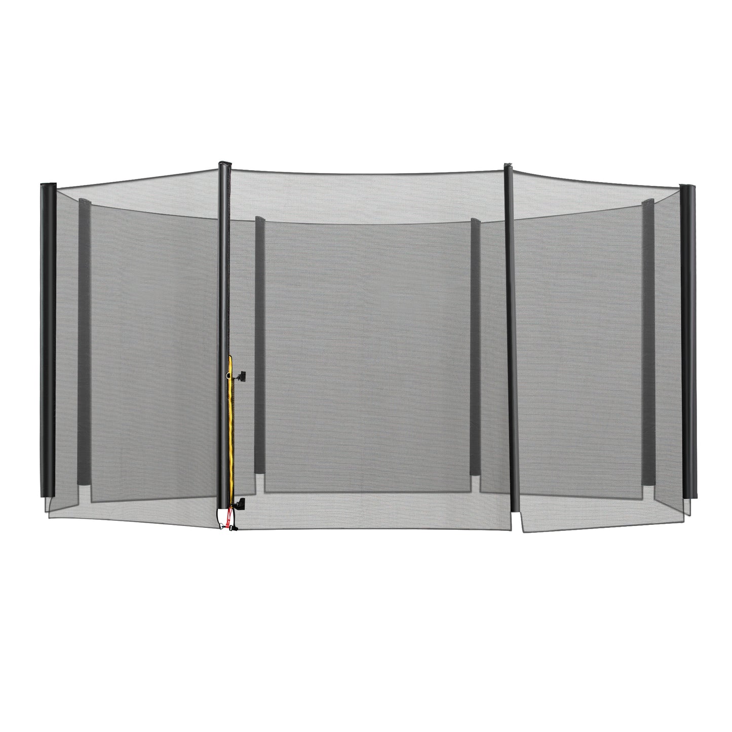 13ft Trampoline Net Replacement Safety Net Enclosure Net Spare w/ 8