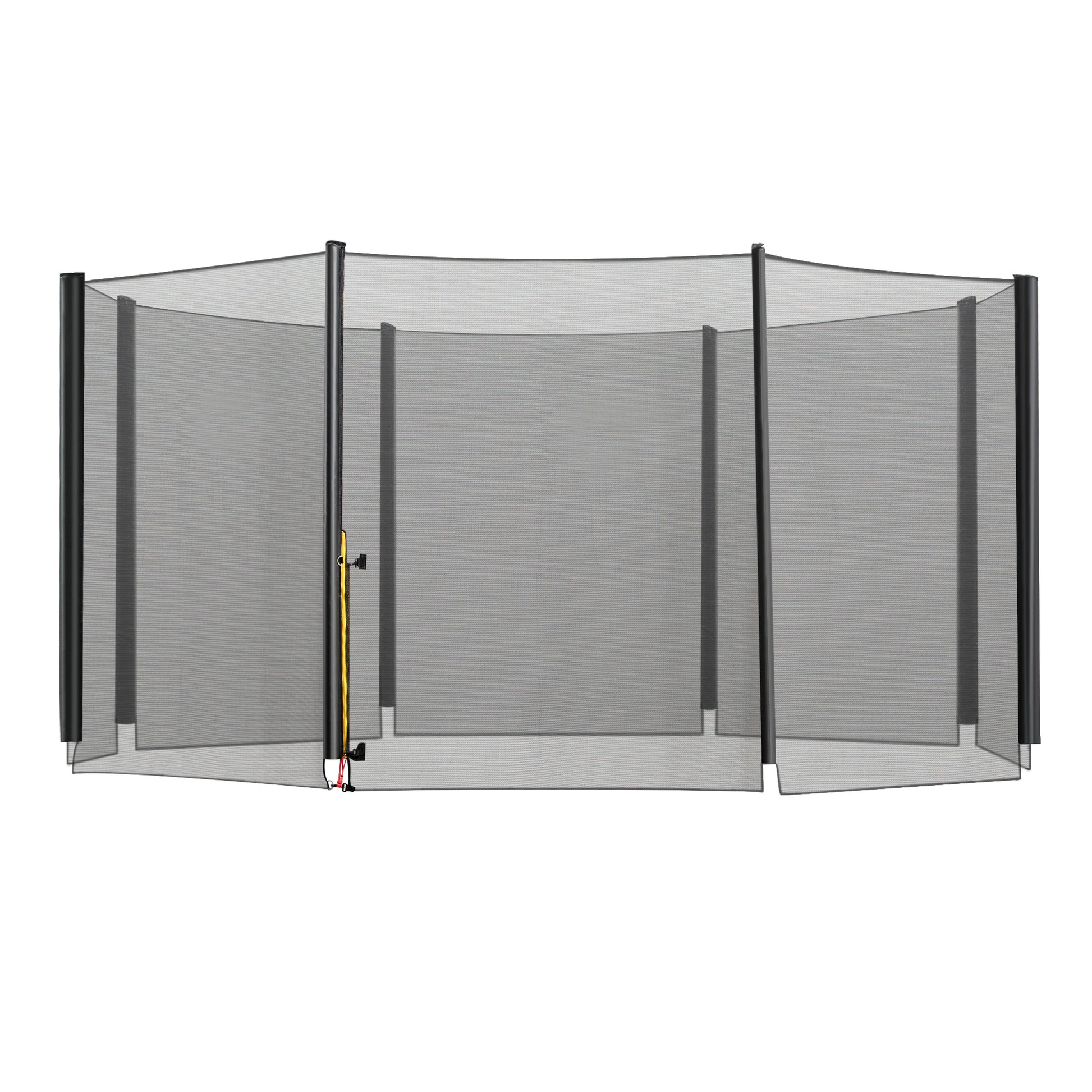 13ft Trampoline Net Replacement Safety Net Enclosure Net Spare w/ 8