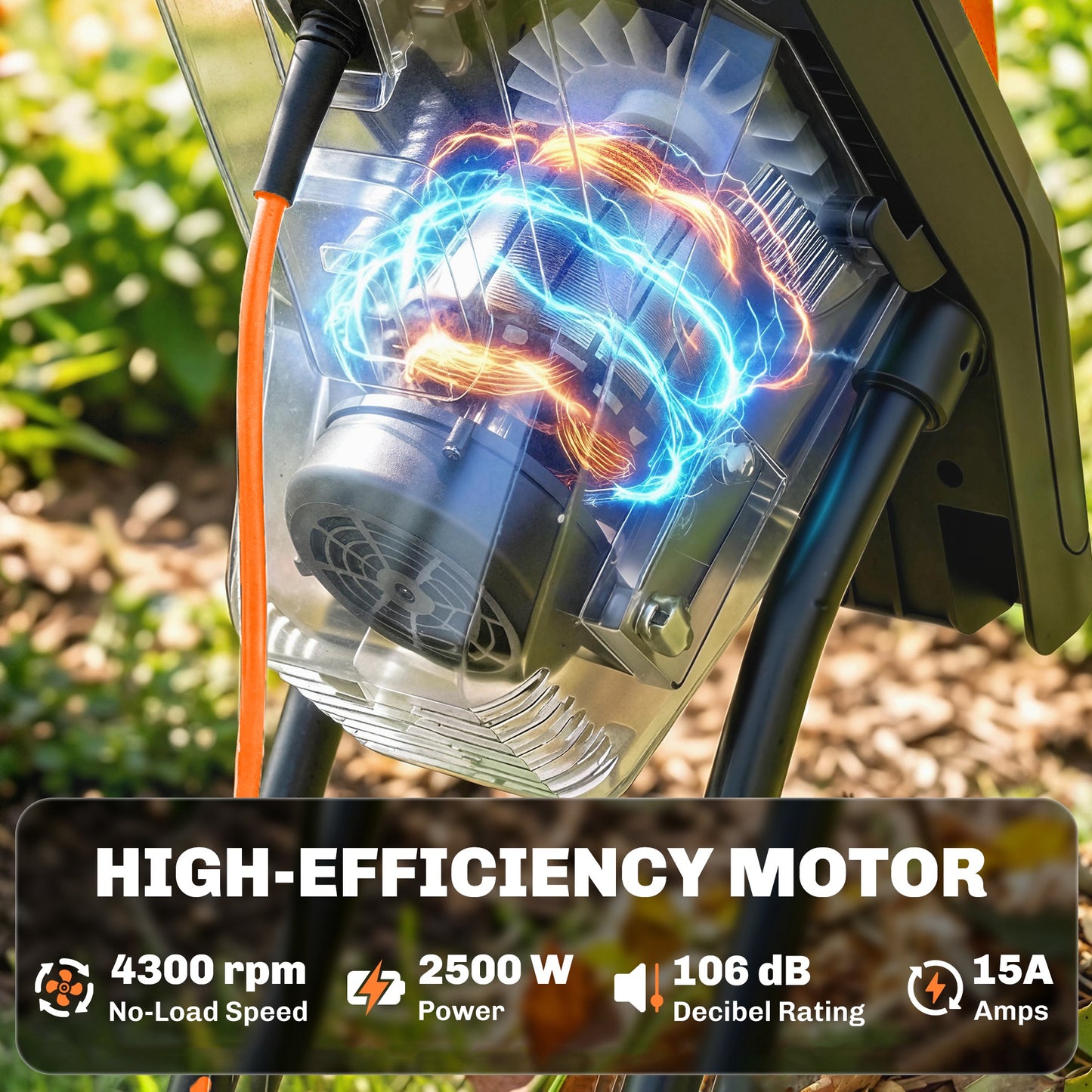 2500W Electric Wood Chipper