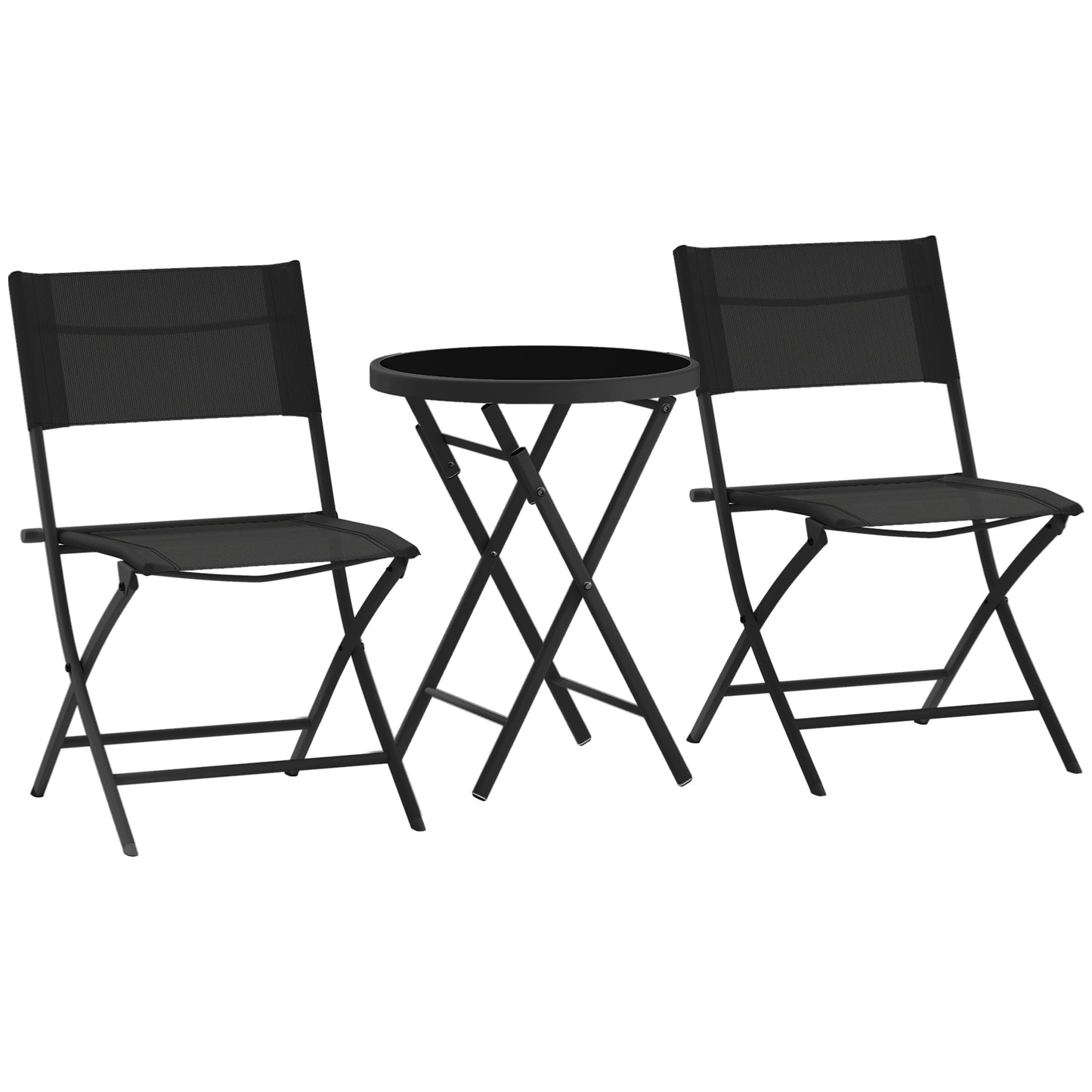 3 Pieces Outdoor Bistro Set (1)