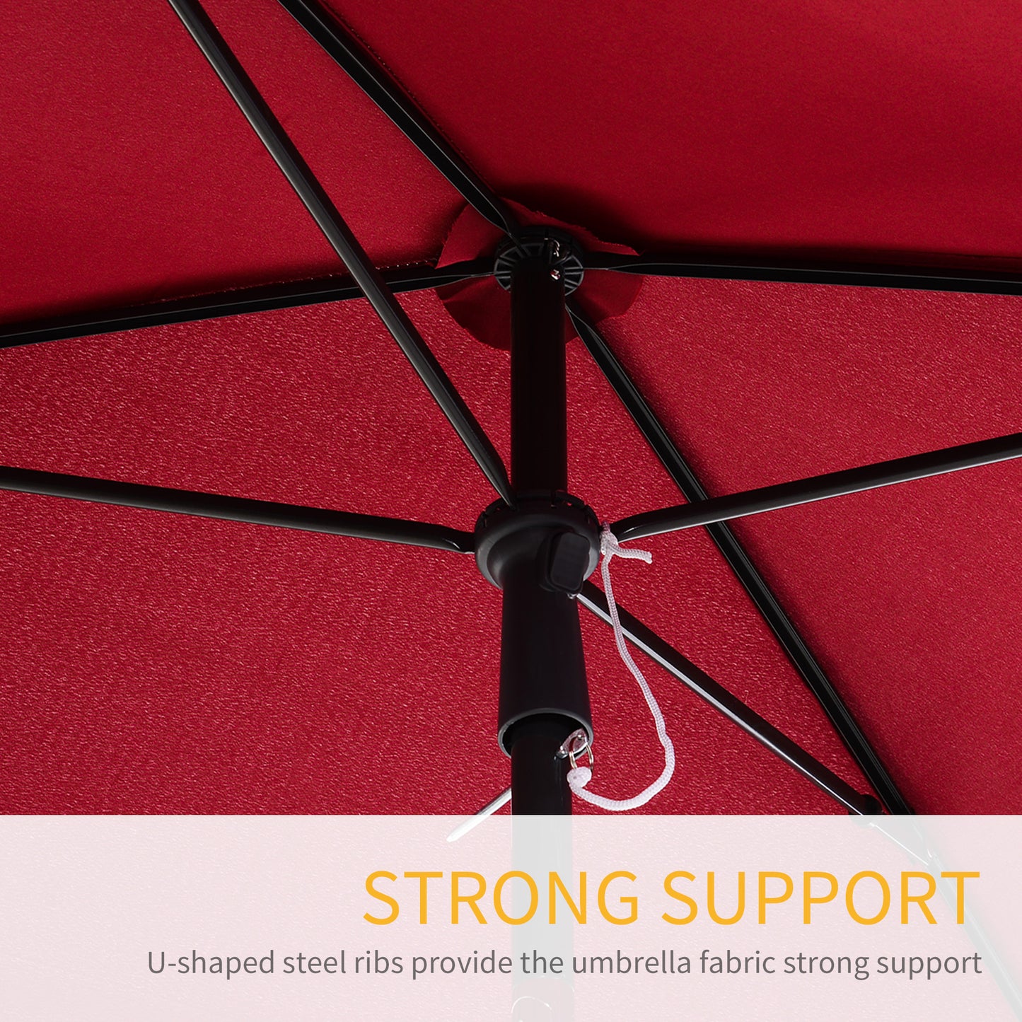 Garden Parasol Umbrella, Outdoor Market Table Umbrella