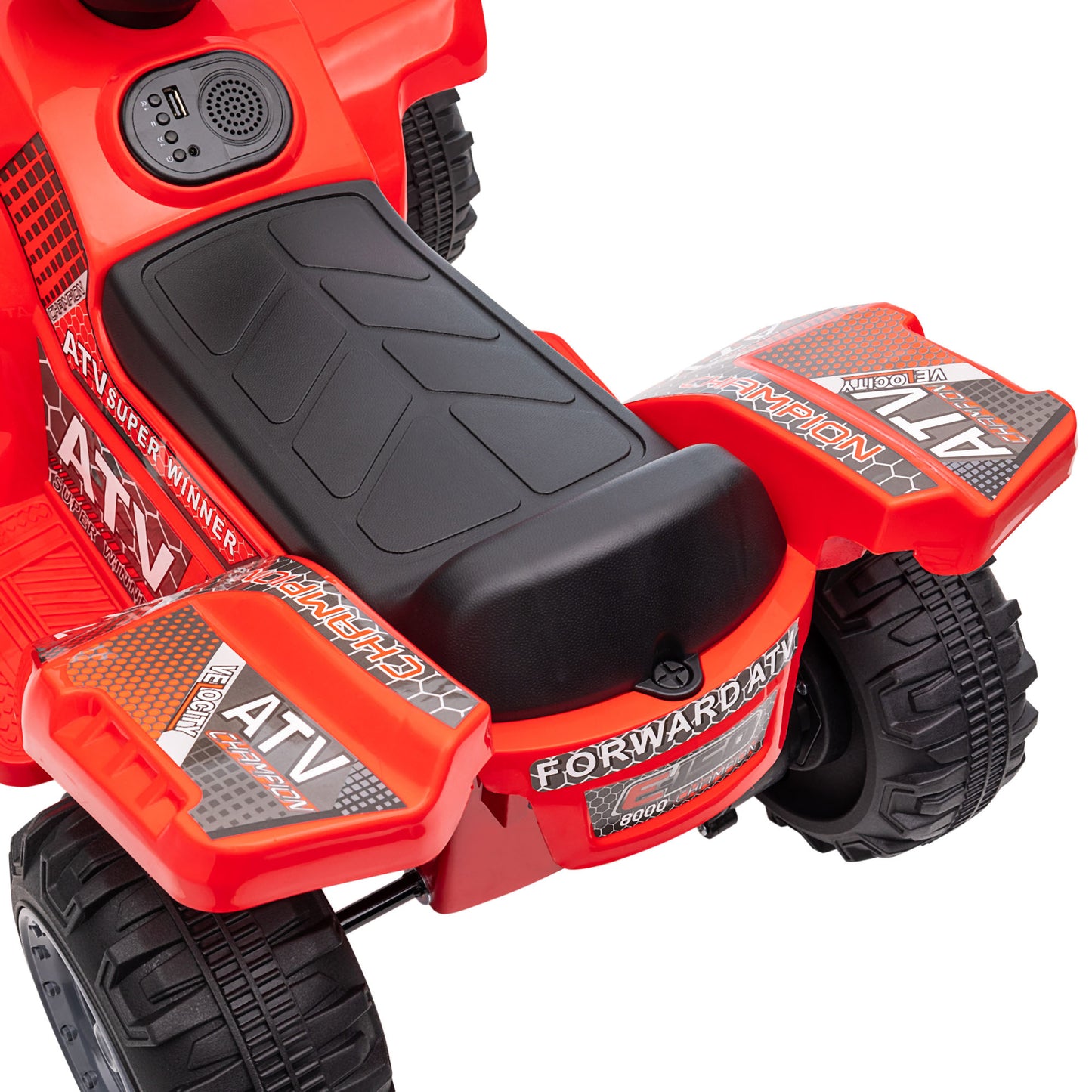 6V Kids Electric Ride on Car Toddlers Quad Bike All Terrain Vehicle