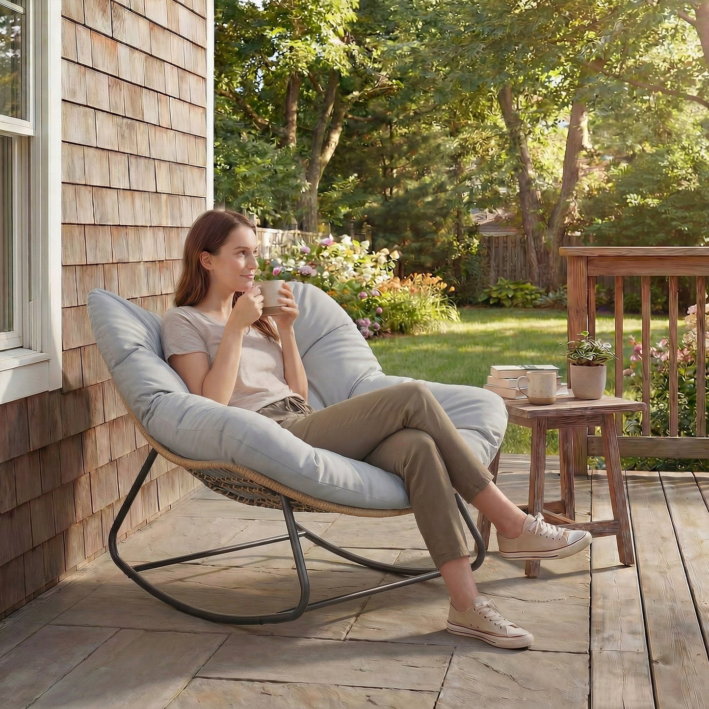 Indoor Outdoor Rocking Chair