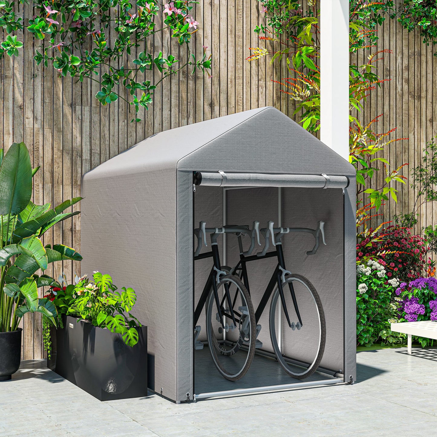 179 x 120cm Temporary Garden Shed, with Accessories
