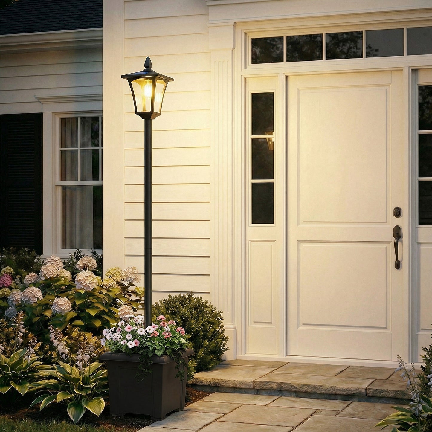 Garden Solar Lamp Post Light