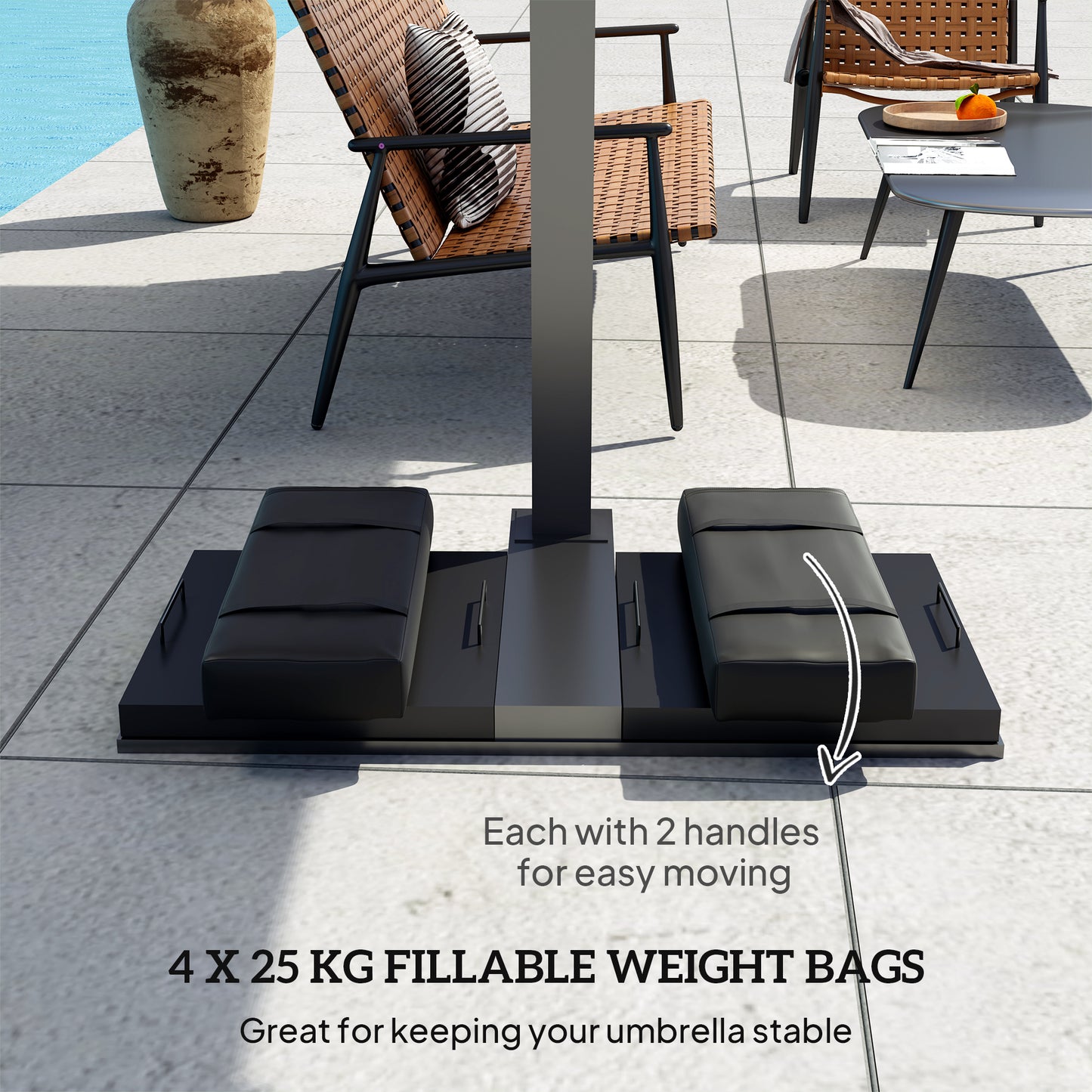 Parasol Weights , Parasol Base Weights Bags