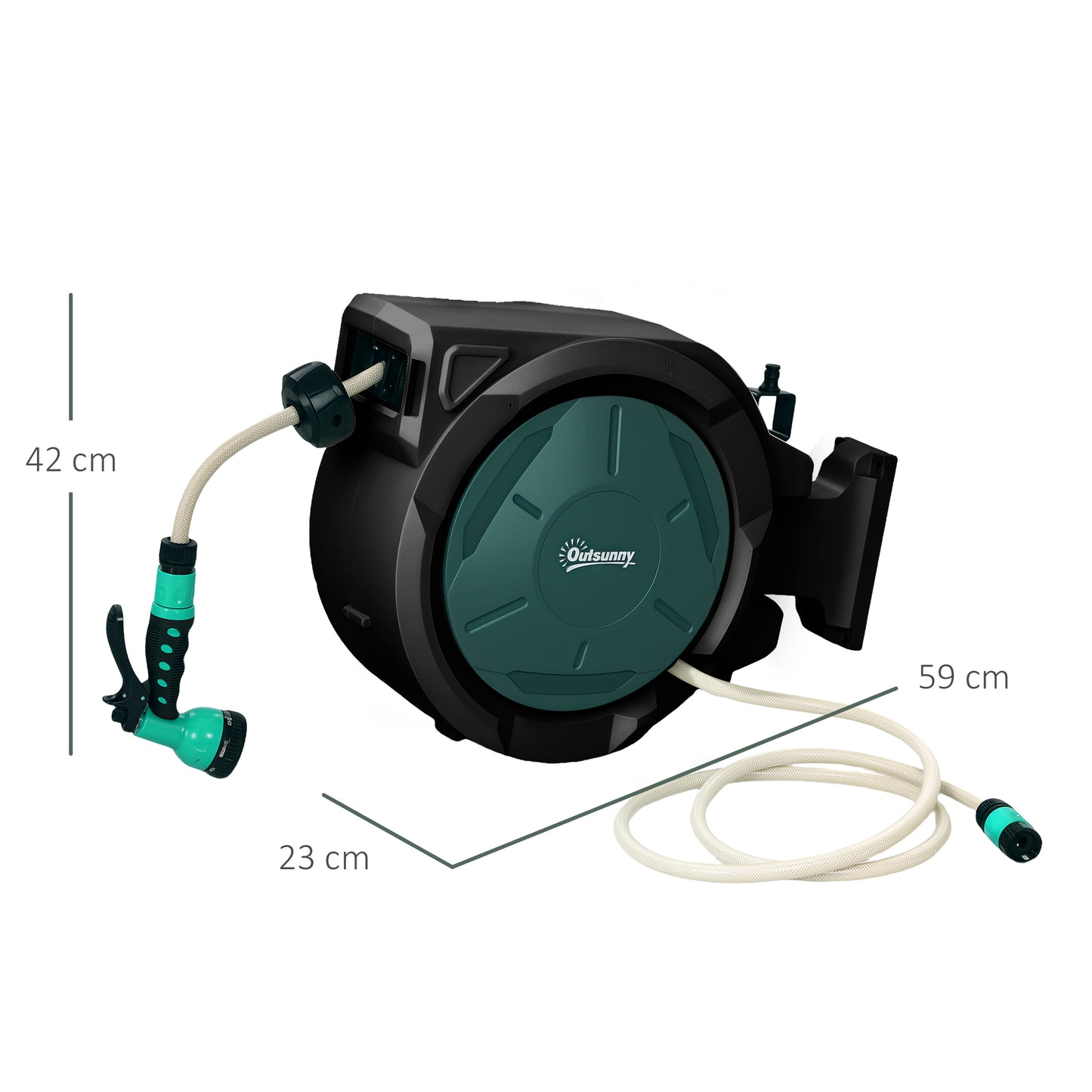 Retractable Hose Reel Wall Mounted