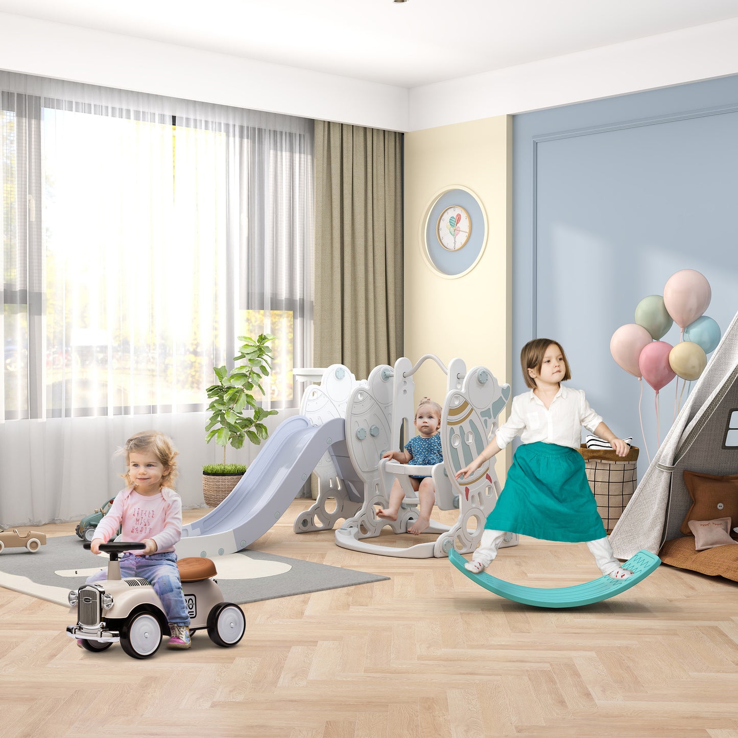 Balance Board, Kids Wobble board, for Ages 3-6 Years