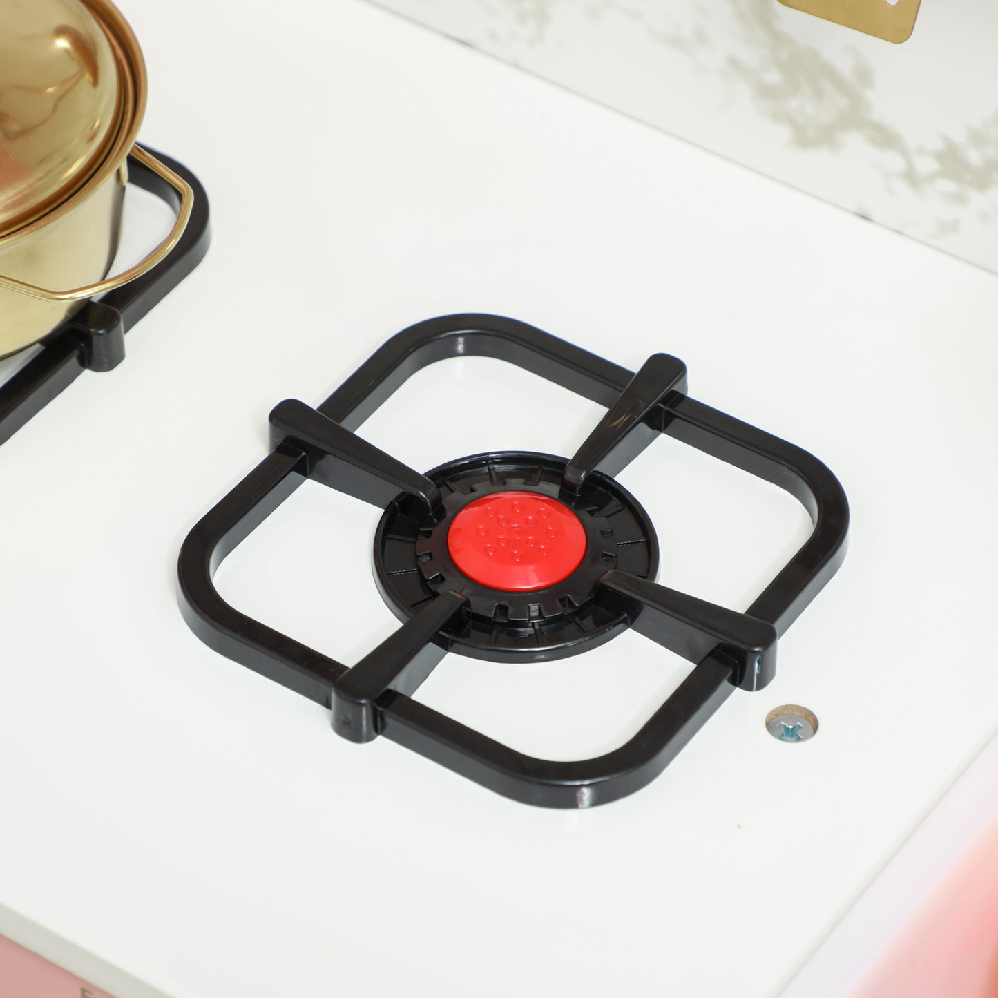 Kitchen Playset with Pretend Play Cooking Accessories