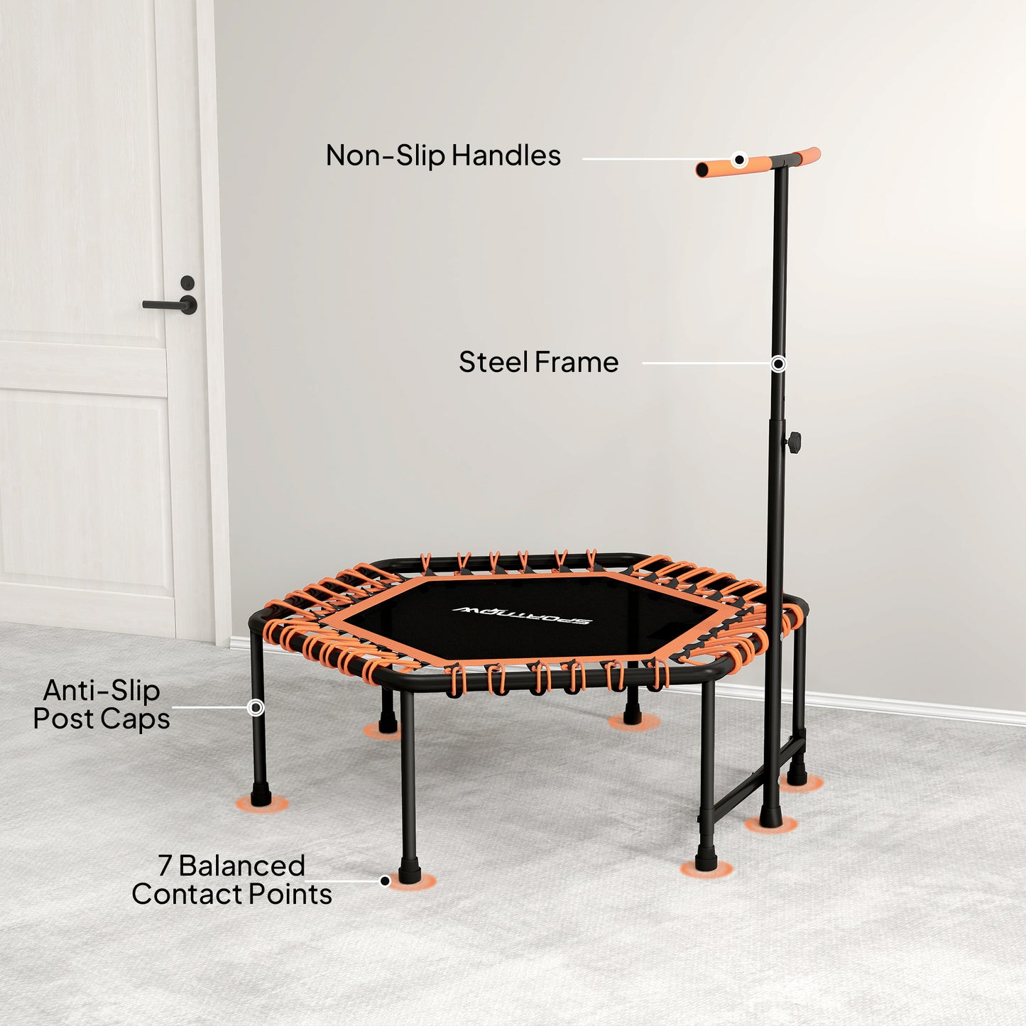 45" Rebounder Trampoline for Adults