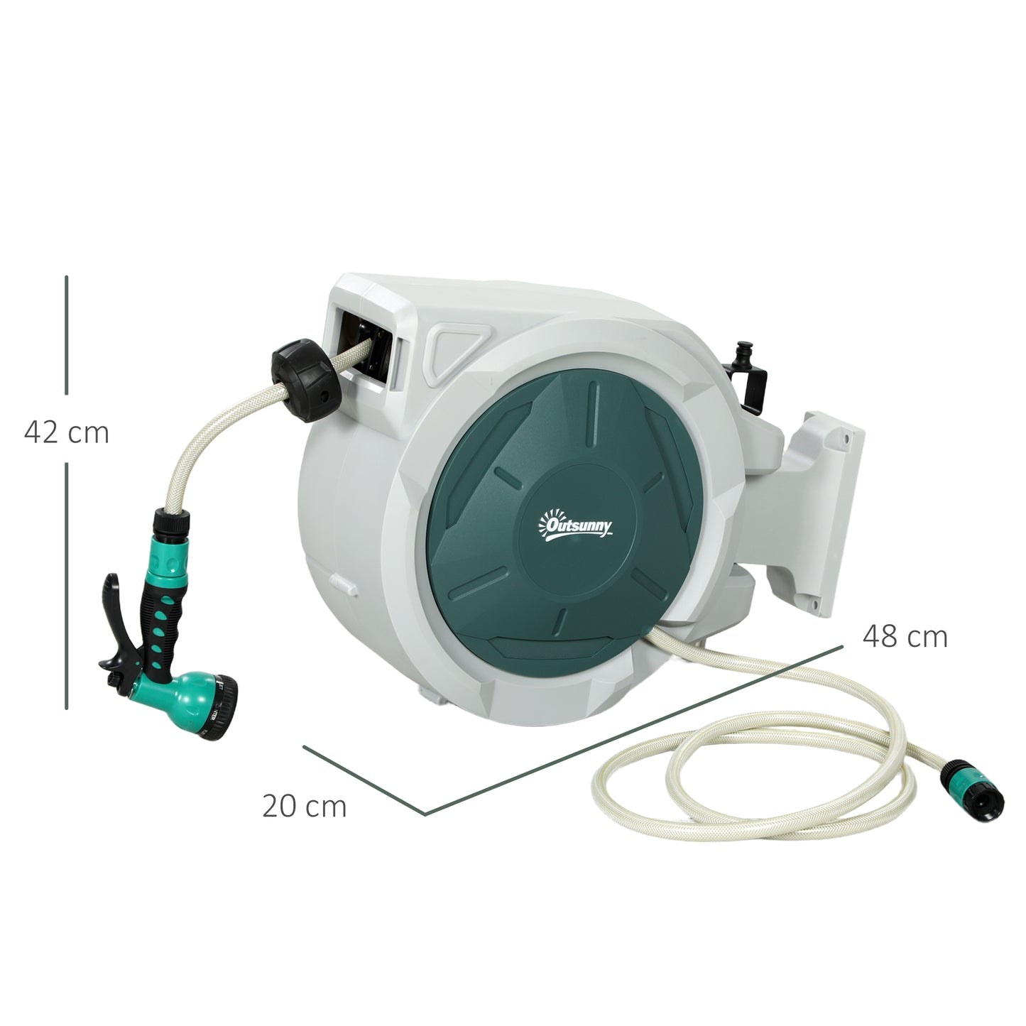 Retractable Hose Reel Wall Mounted (1)