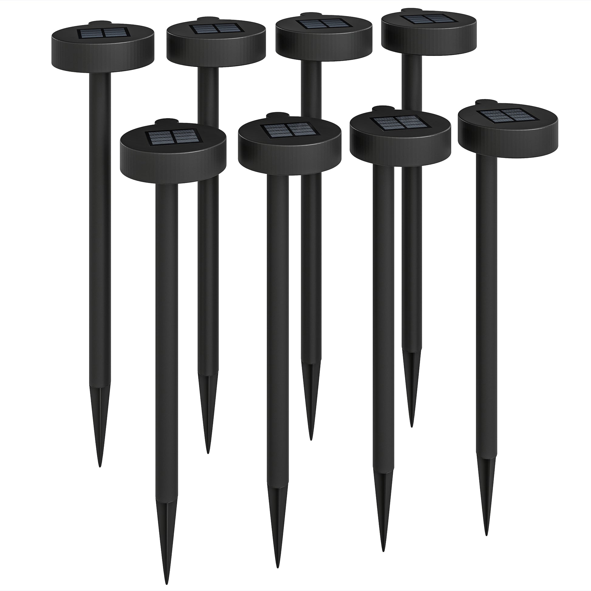 Solar Lights Outdoor Garden Stake 8 Pack Pathway Lighting