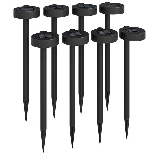 Solar Lights Outdoor Garden Stake 8 Pack Pathway Lighting