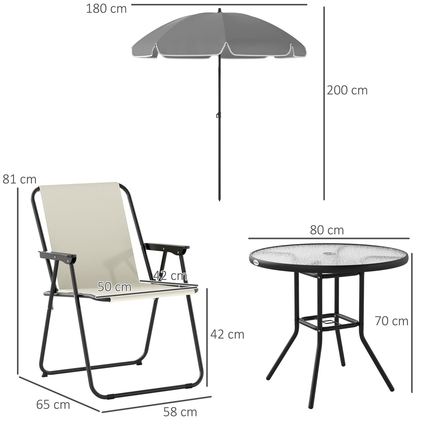 4 Seater Garden Furniture Set