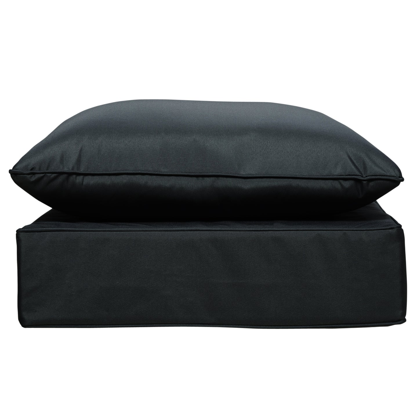 4 Pcs Outdoor Seat and Back Cushion Set Patio Deep Seating Chair