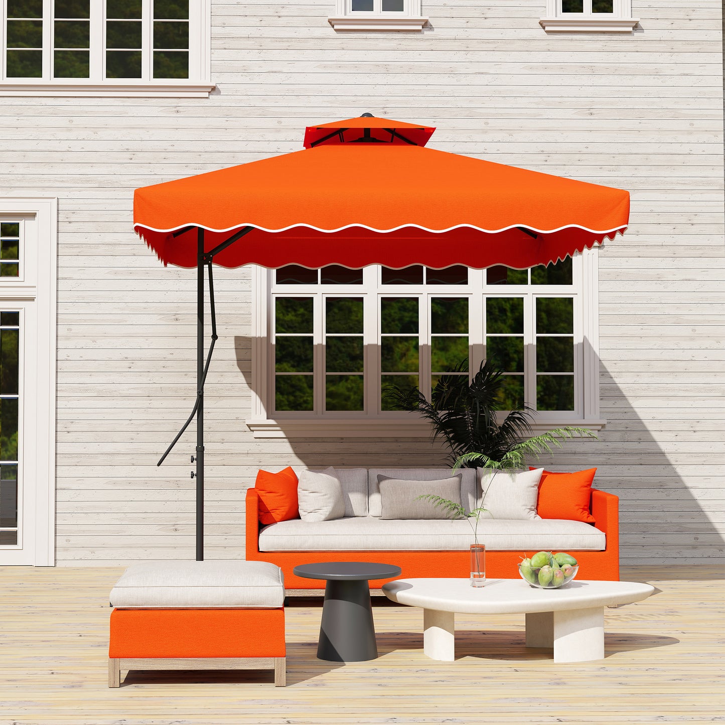 2.5m Cantilever Parasol with Easy Lever