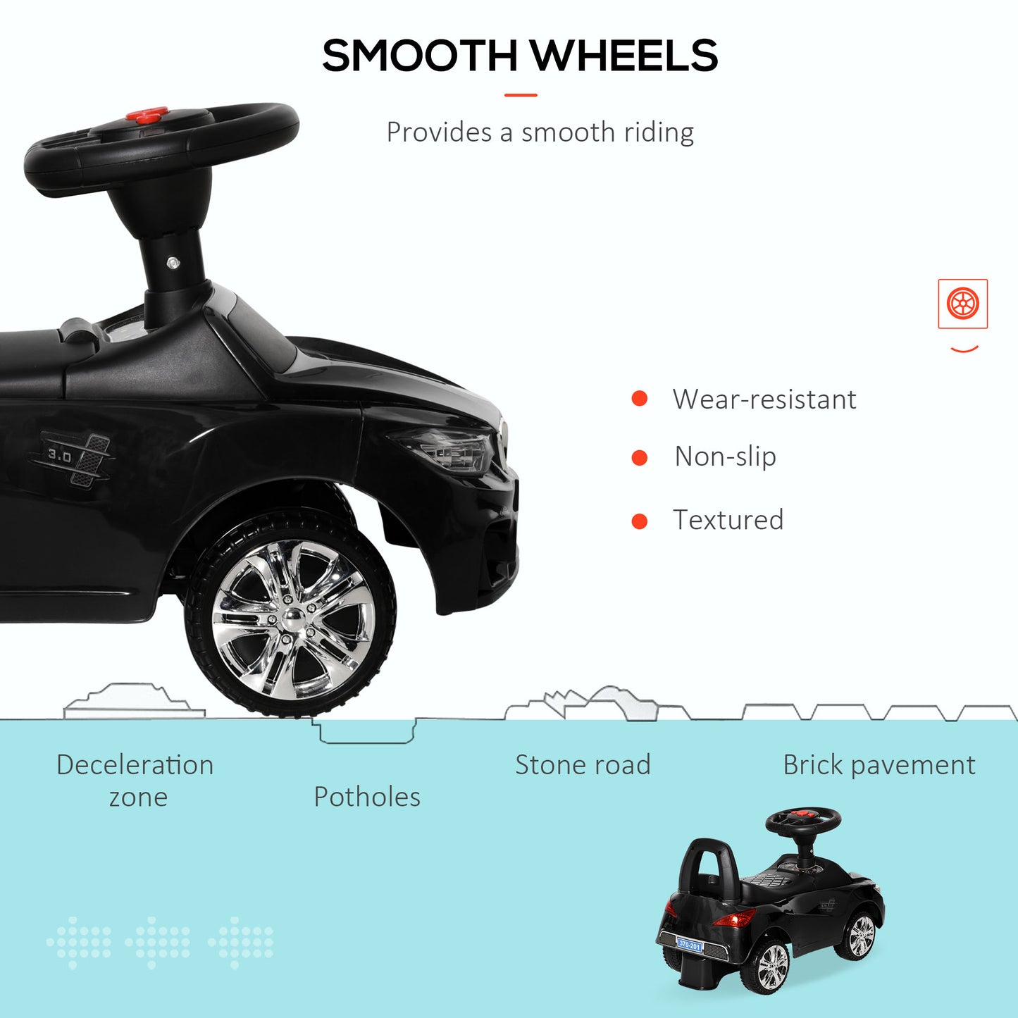 Ride on Car Baby Toddler Walker Foot to Floor Sliding Car Slider