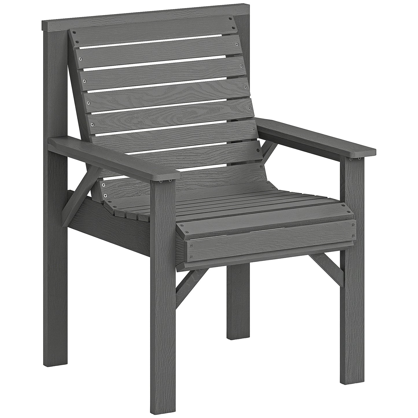 Wooden Garden Dining Chair