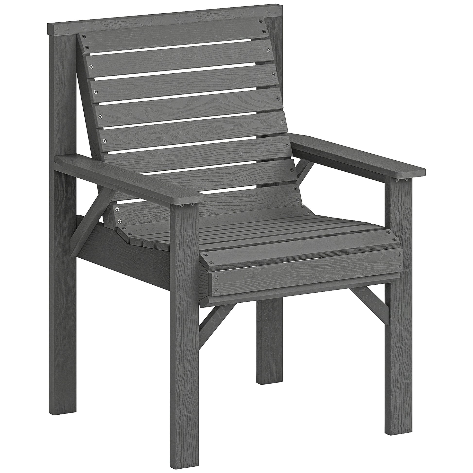Wooden Garden Dining Chair