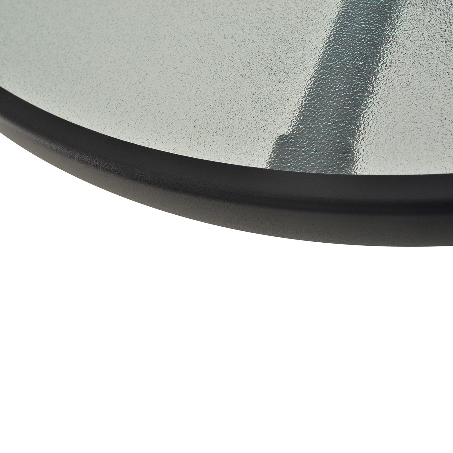 80 cm Round Garden Dining Table with Parasol Hole for 4
