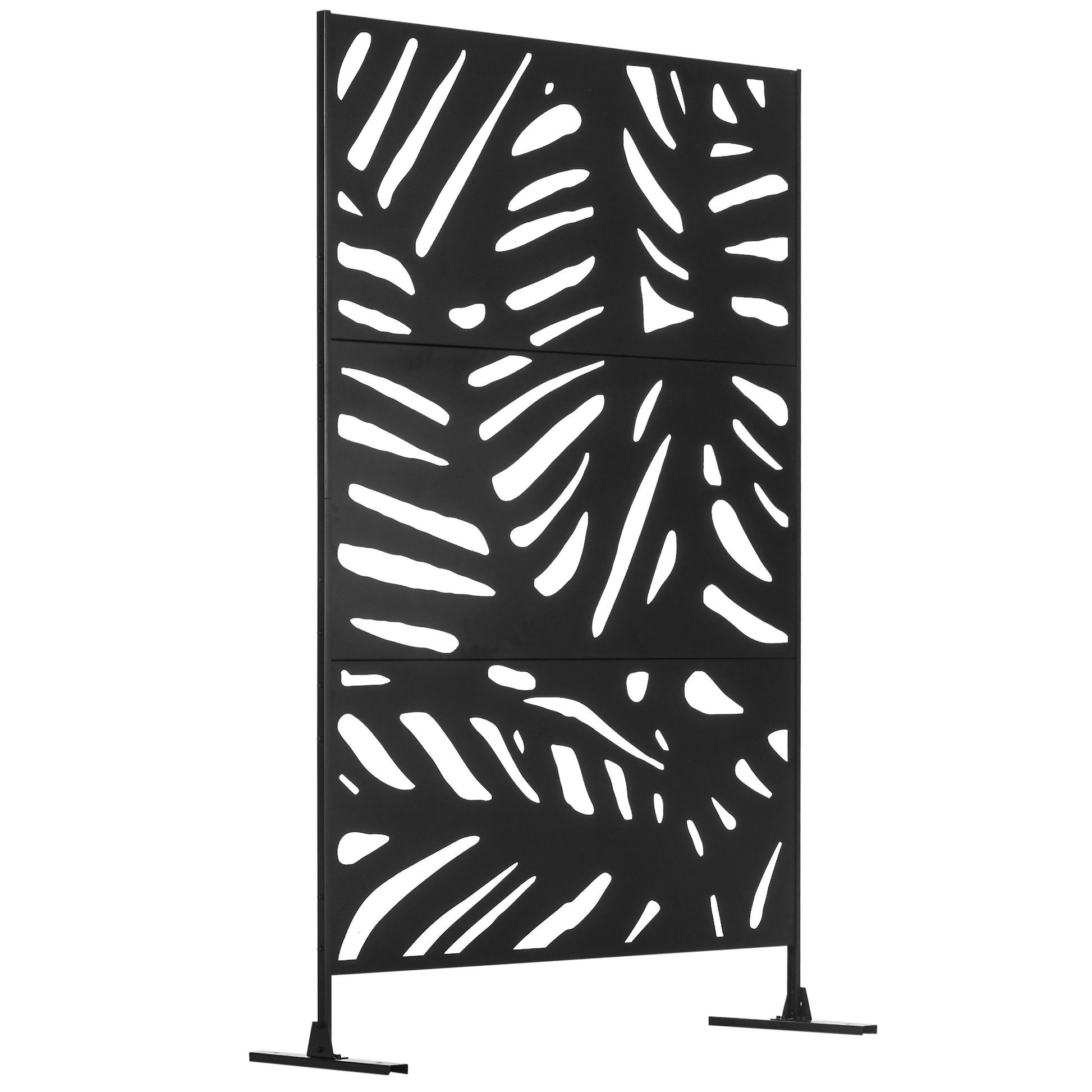 Decorative Garden Privacy Screen with Stand