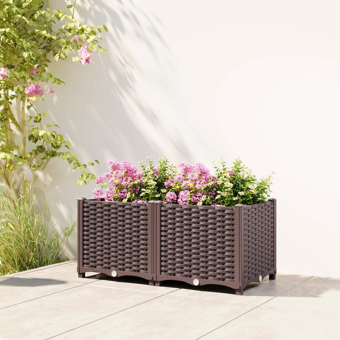 Plastic Raised Garden Bed with Legs