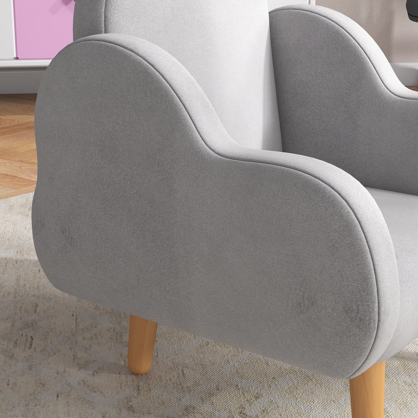Kids Armchair Toddler Sofa Children Chair with Arm Rest