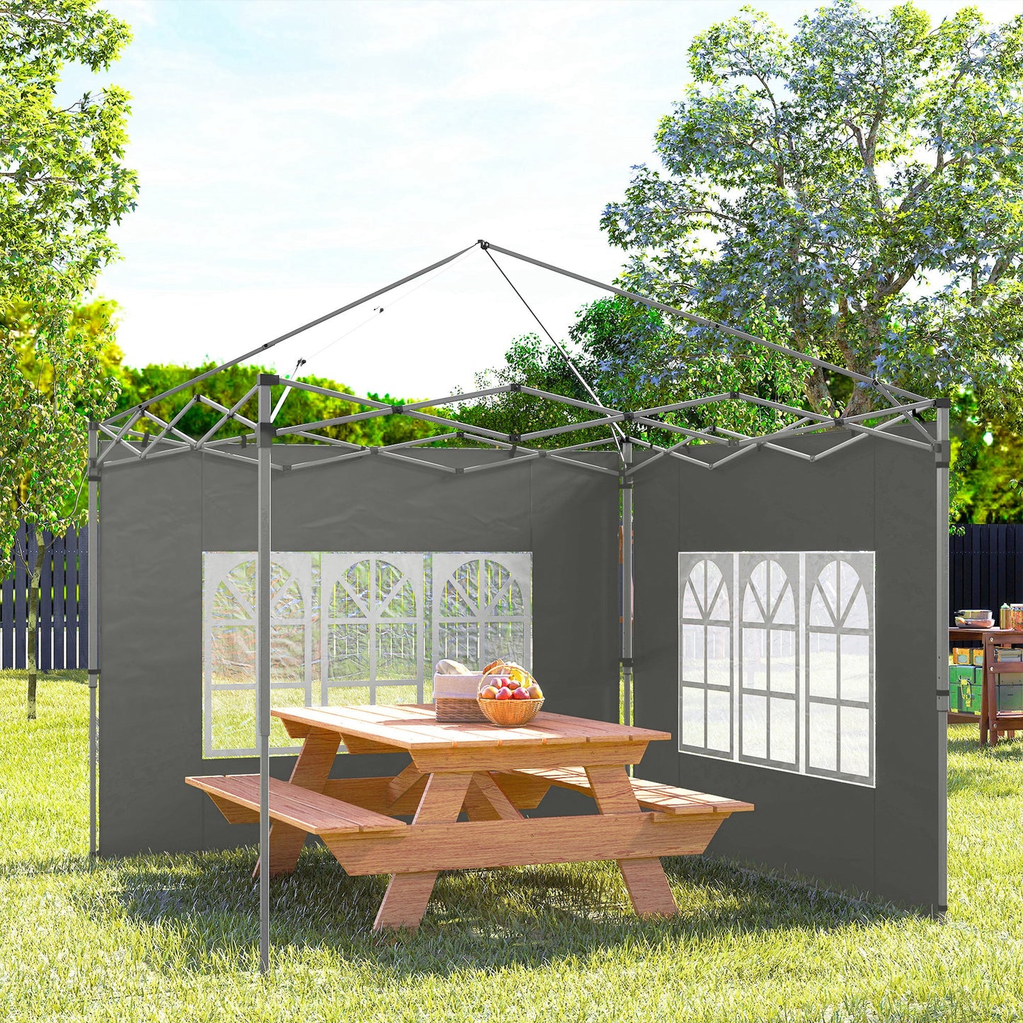 Gazebo Side Panels, Sides Replacement with Window