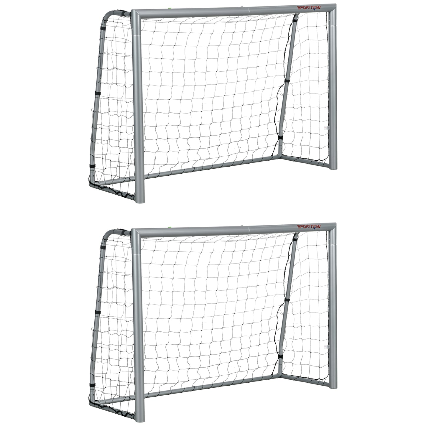 6ft x 4ft Football Goal, Set of 2 Football Net for Garden