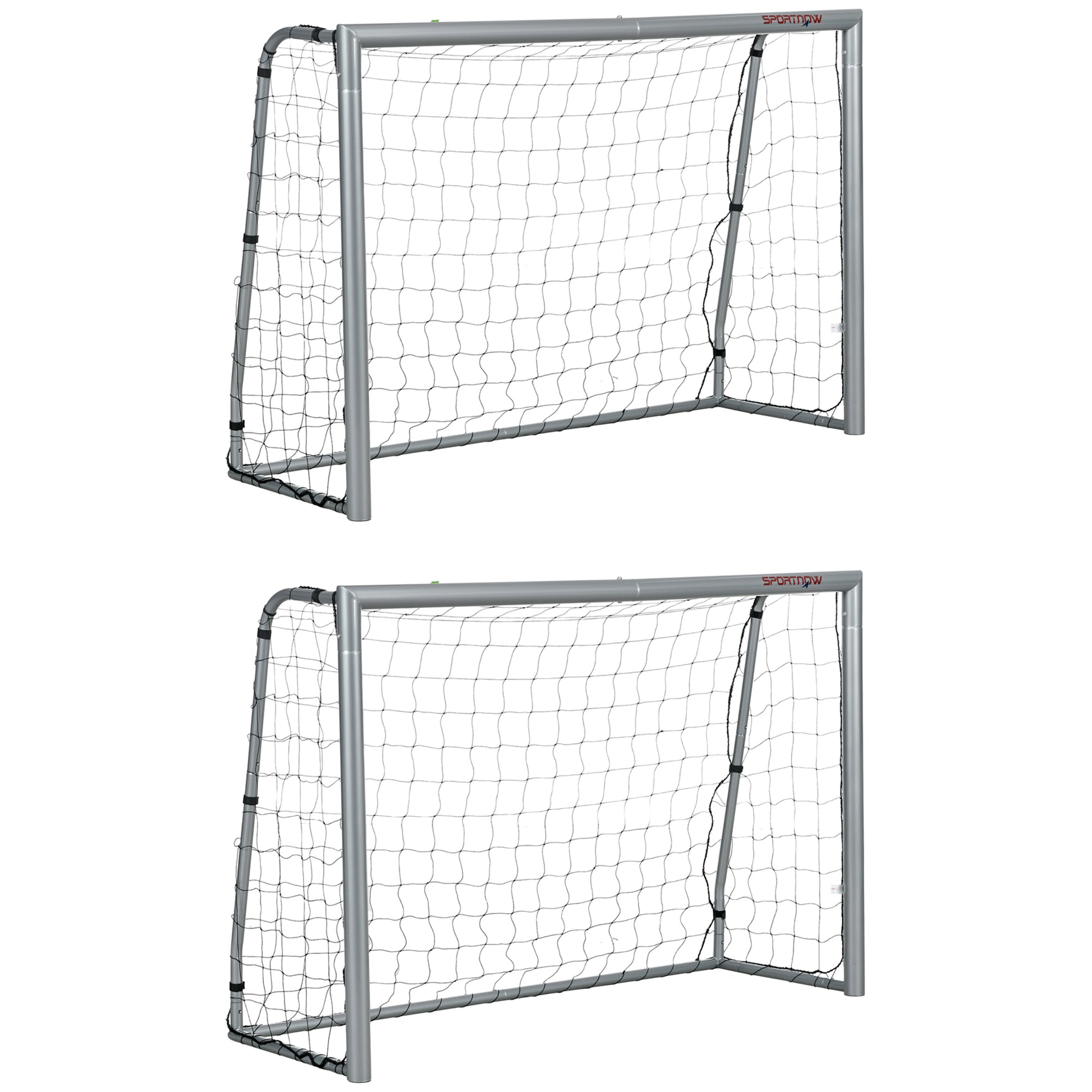 6ft x 4ft Football Goal, Set of 2 Football Net for Garden