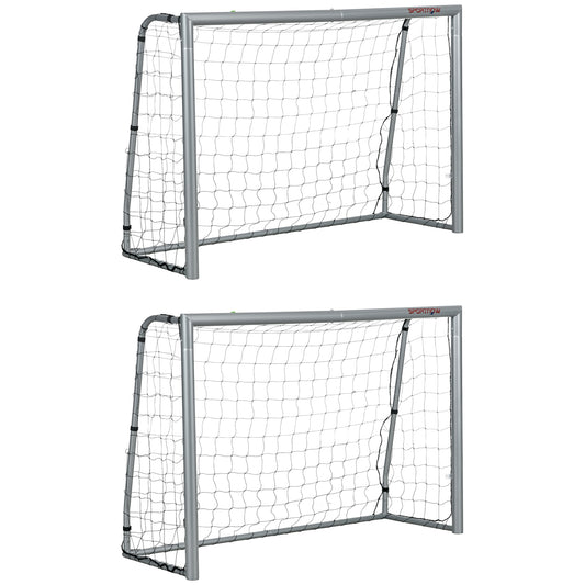 6ft x 4ft Football Goal, Set of 2 Football Net for Garden