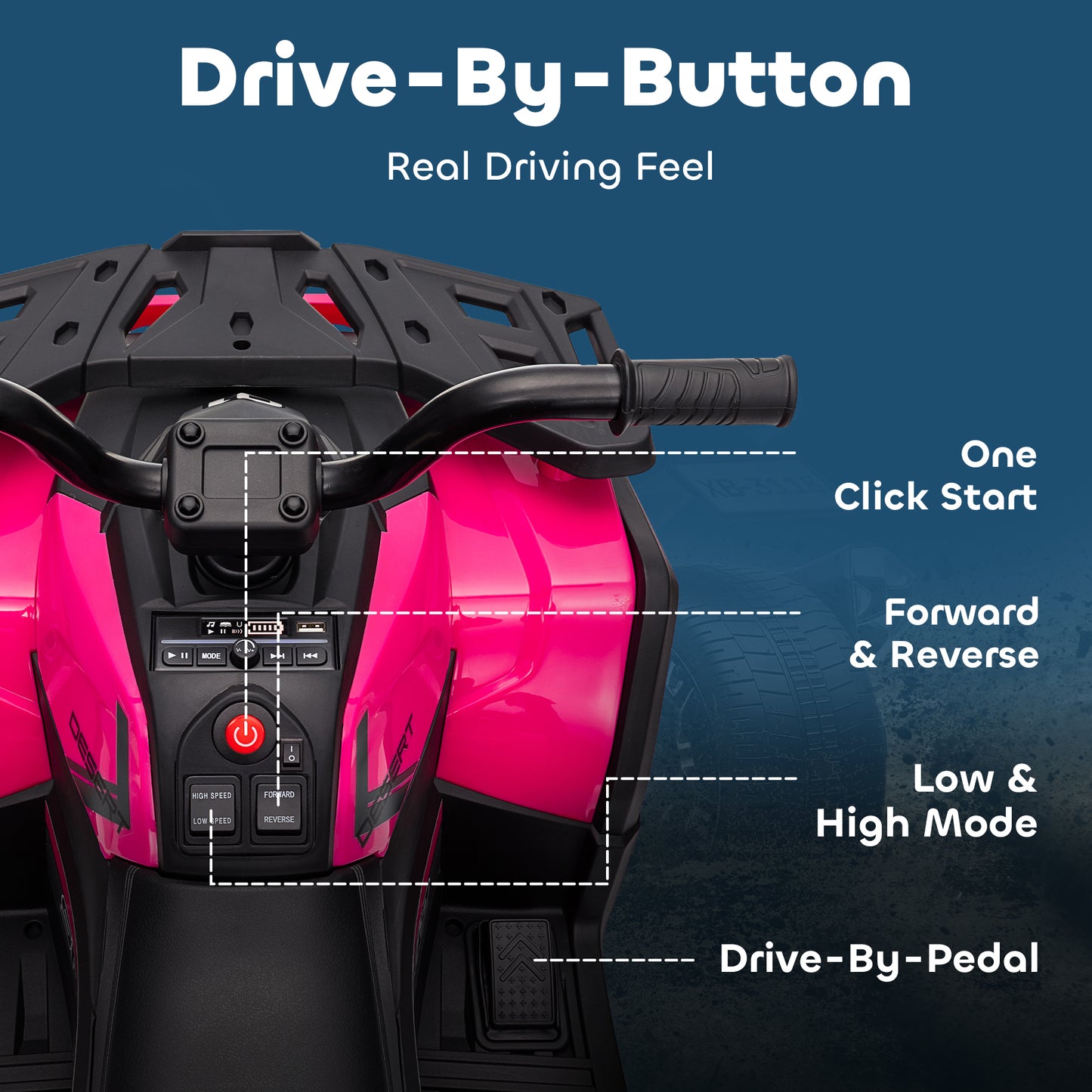 12V Kids Electric Ride on ATV