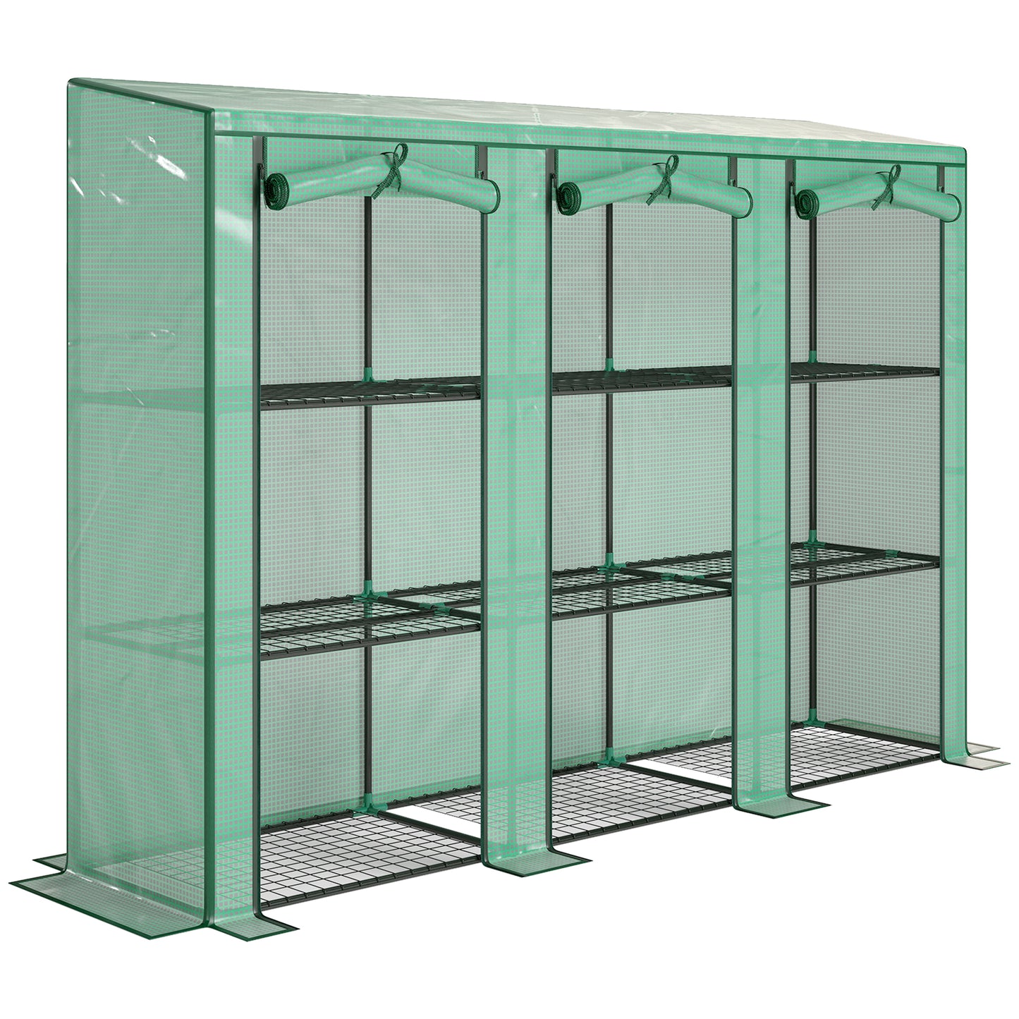 46 x 215cm Nine-Shelf Greenhouse