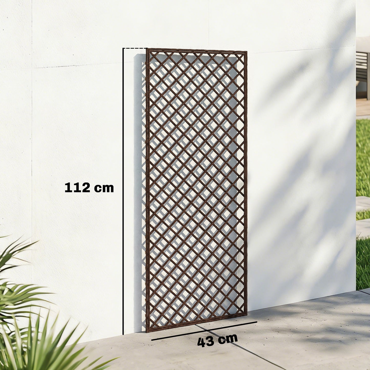 Garden Trellis, Decorative Trellis Panels for Climbing Outdoor Plants