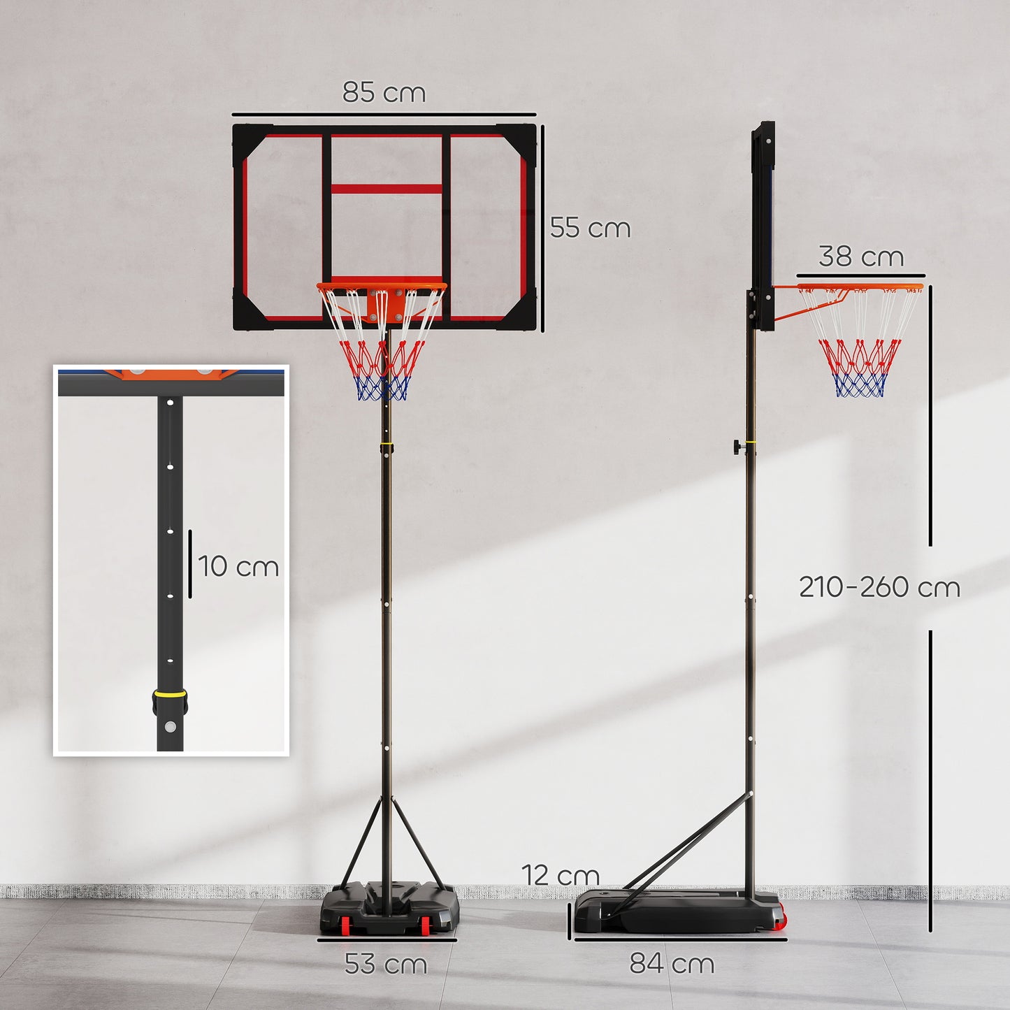 Basketball Hoop Outdoor Indoor