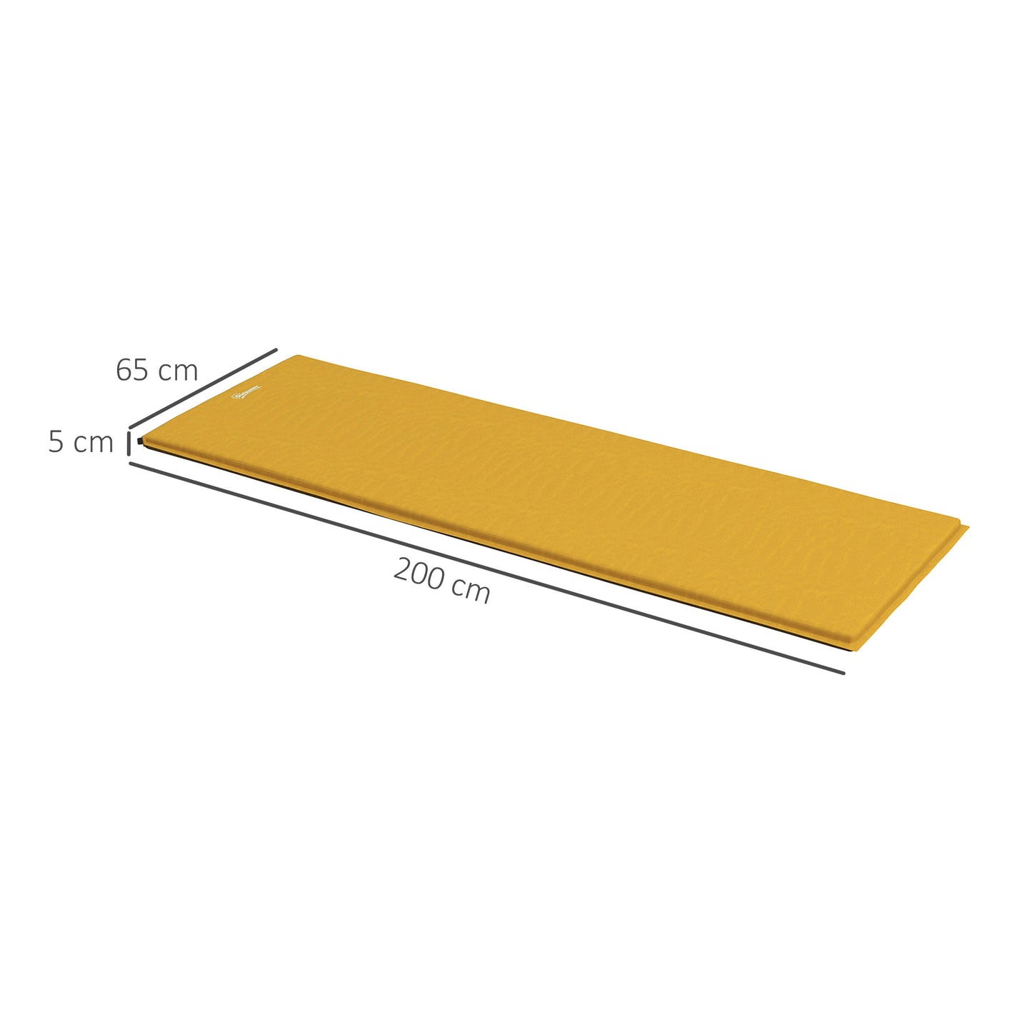 Single Inflatable Mattress Sleeping Pad, Self-Inflating