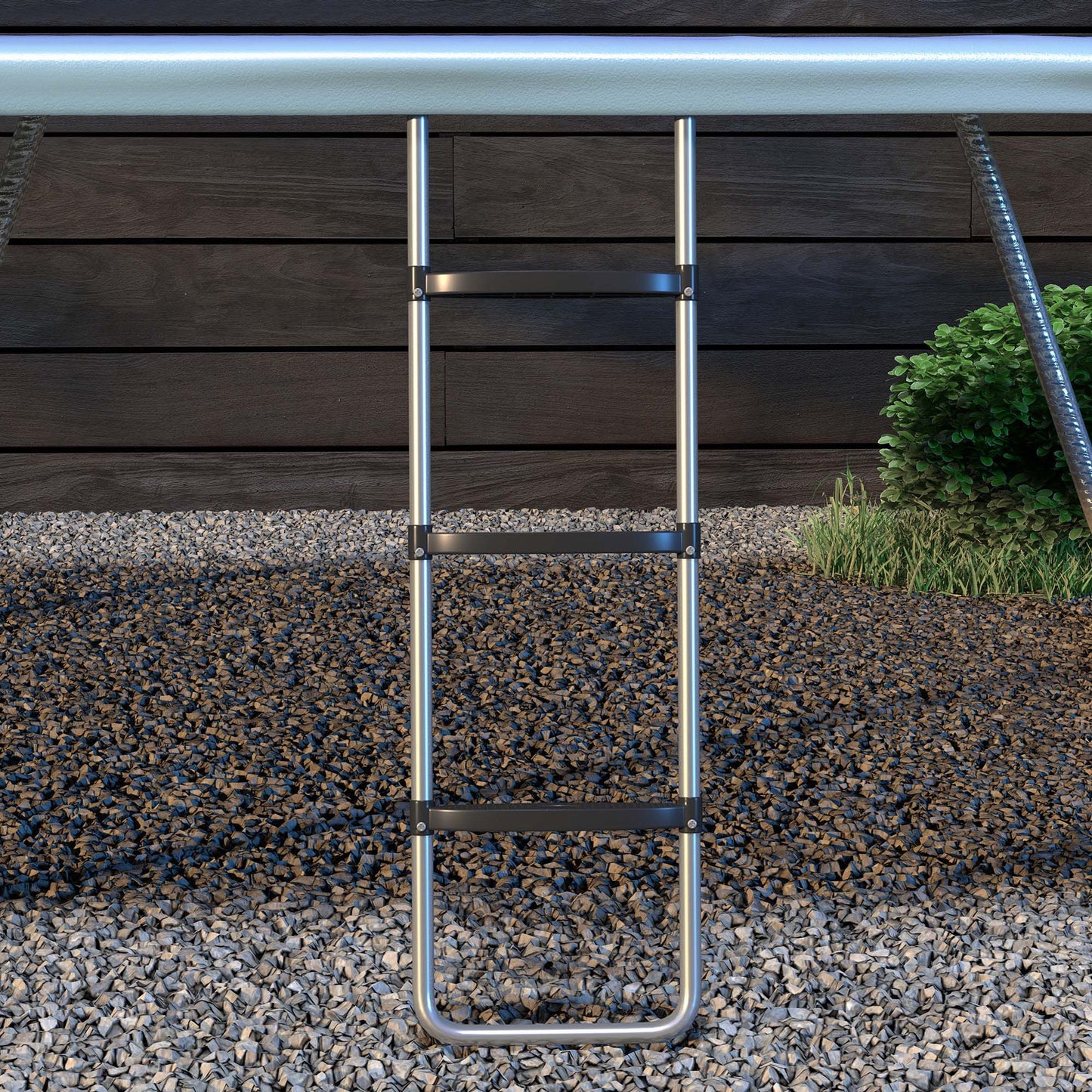 Galvanised Steel Trampoline Ladder