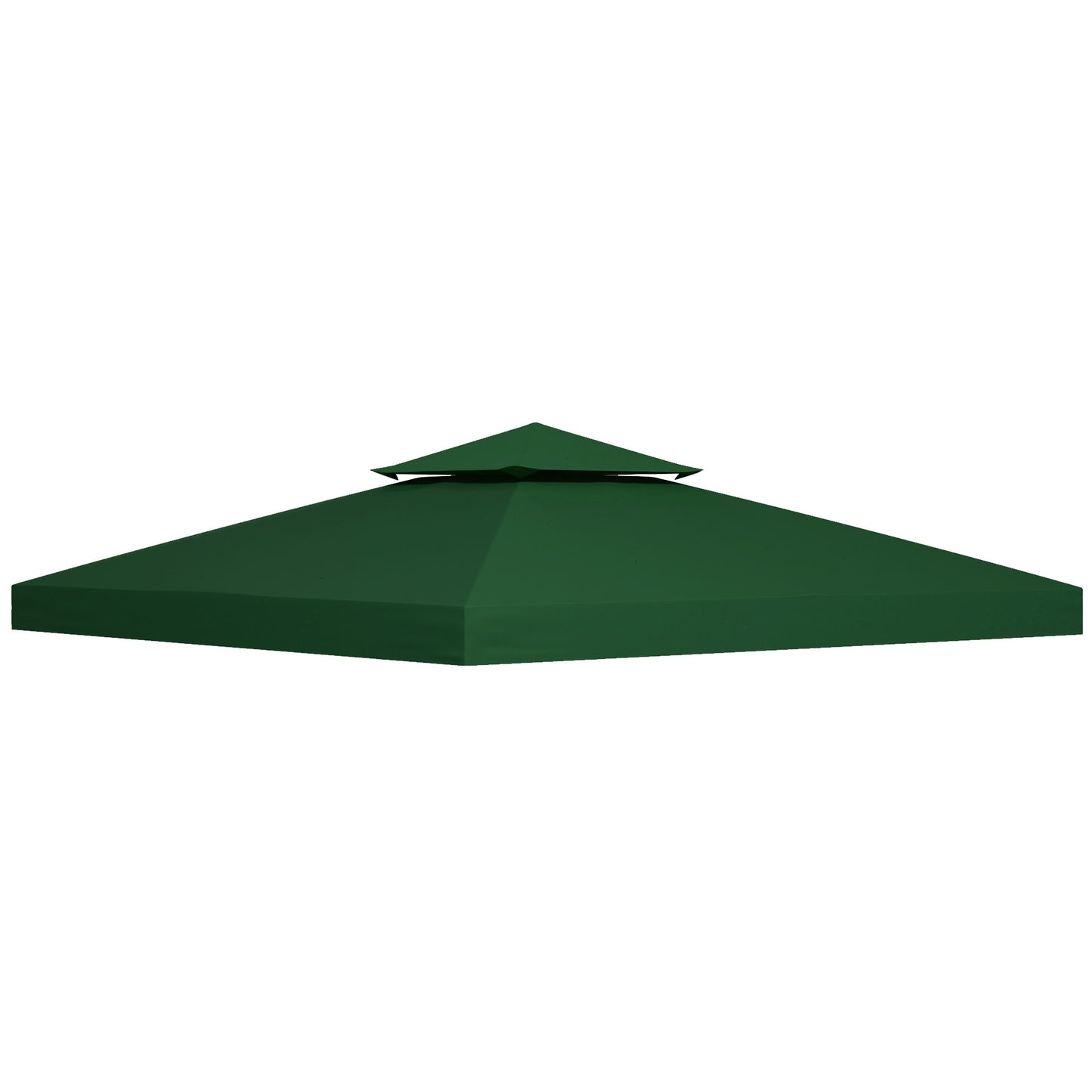 3(m) Gazebo Top Cover Double Tier Canopy Replacement Pavilion Roof (1)