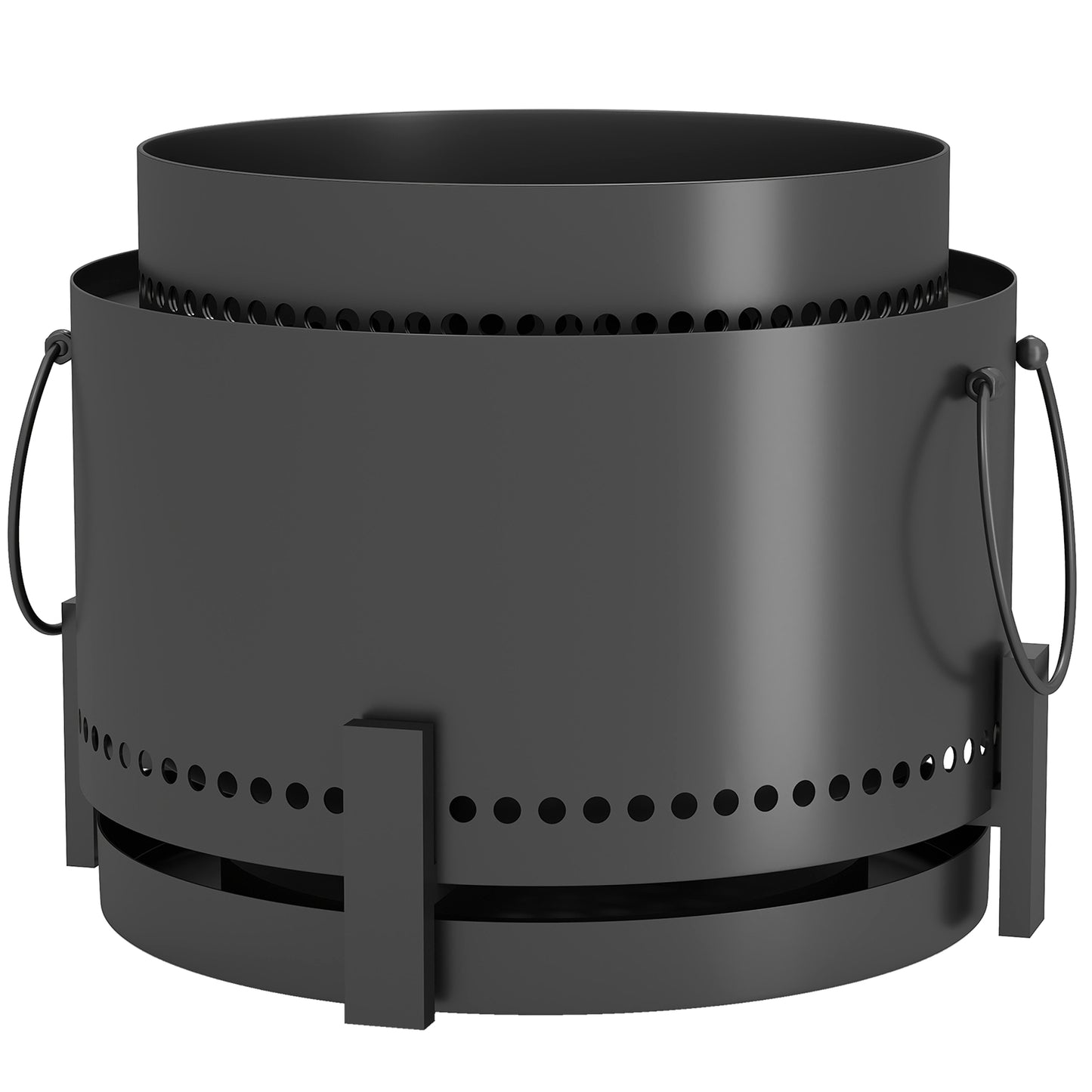 Smokeless Fire Pit with Ash Catcher