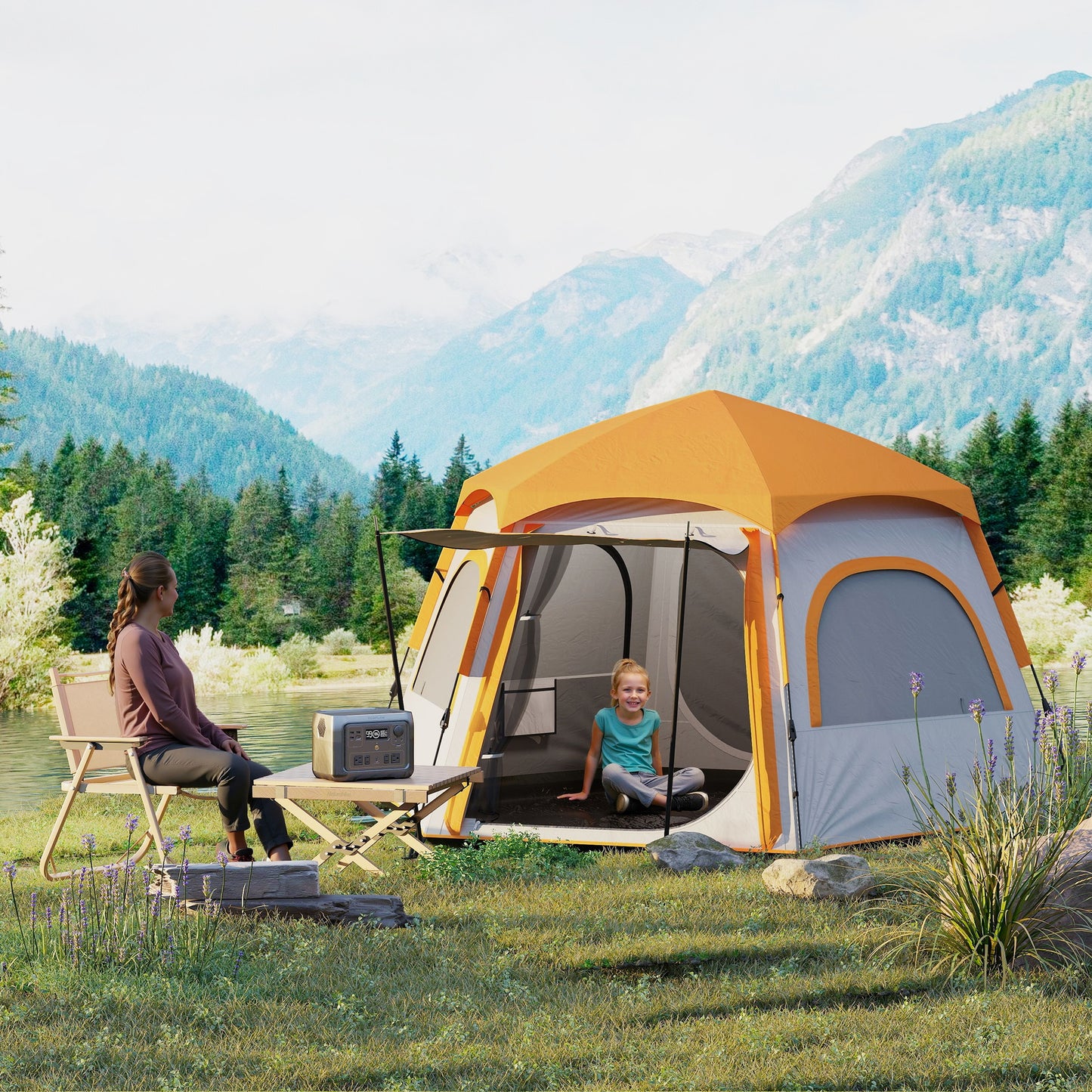 Instant Pop Up Camping Tent