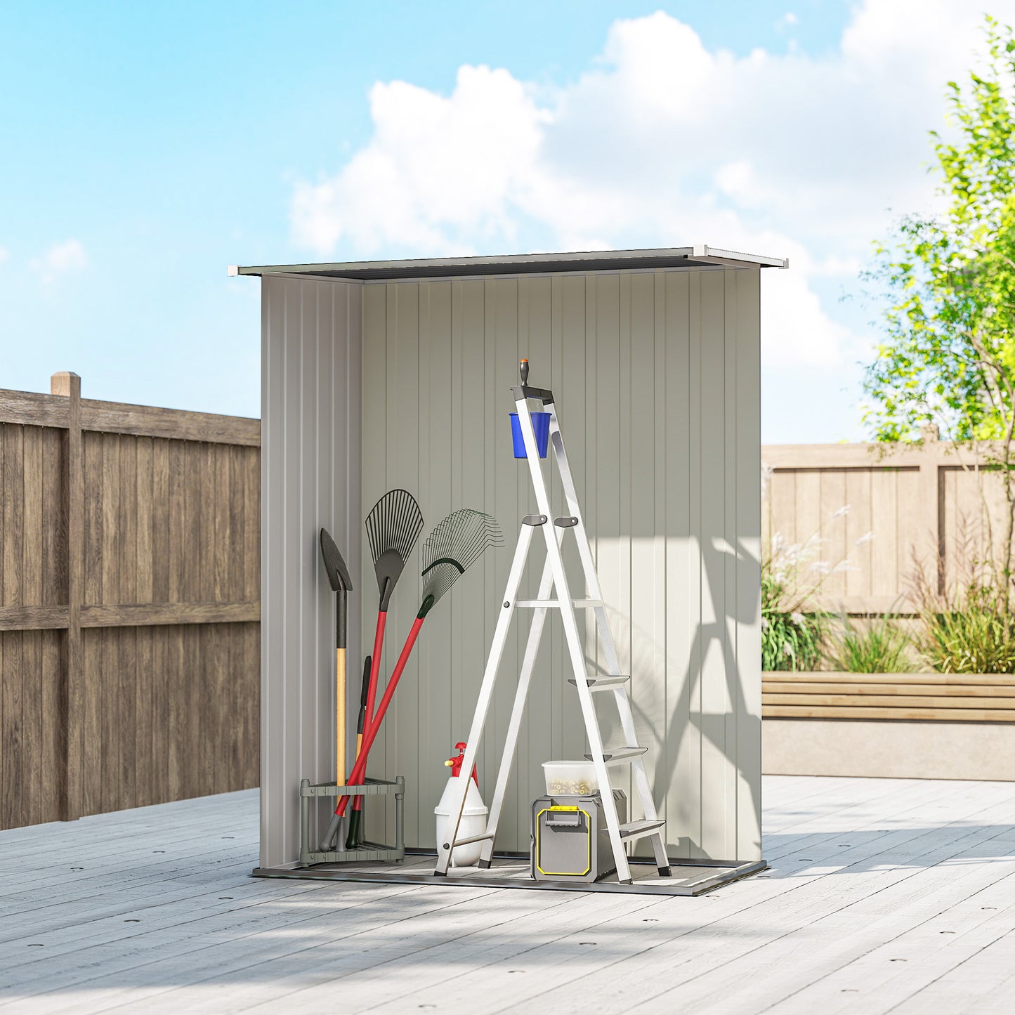 5ft x 3ft Garden Storage Shed