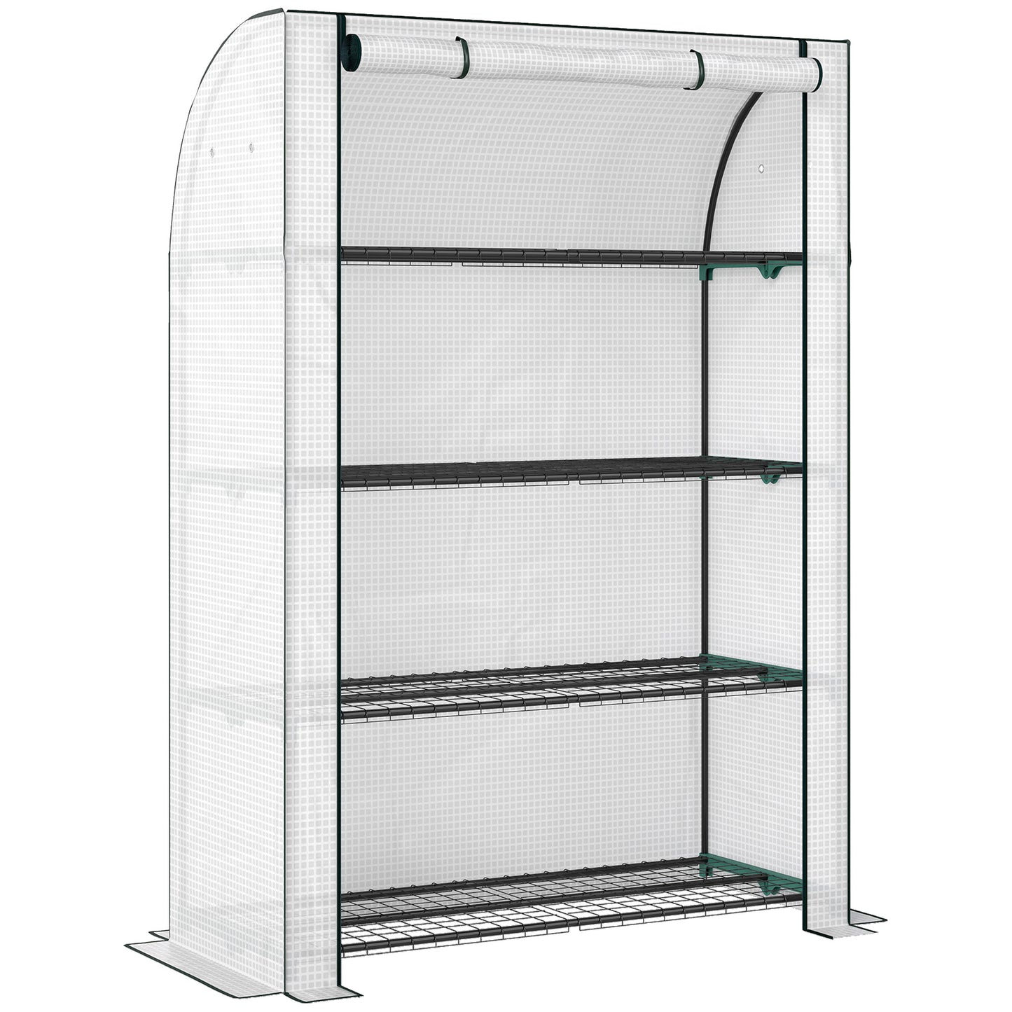 Mini Greenhouse with Reinforced PE Cover