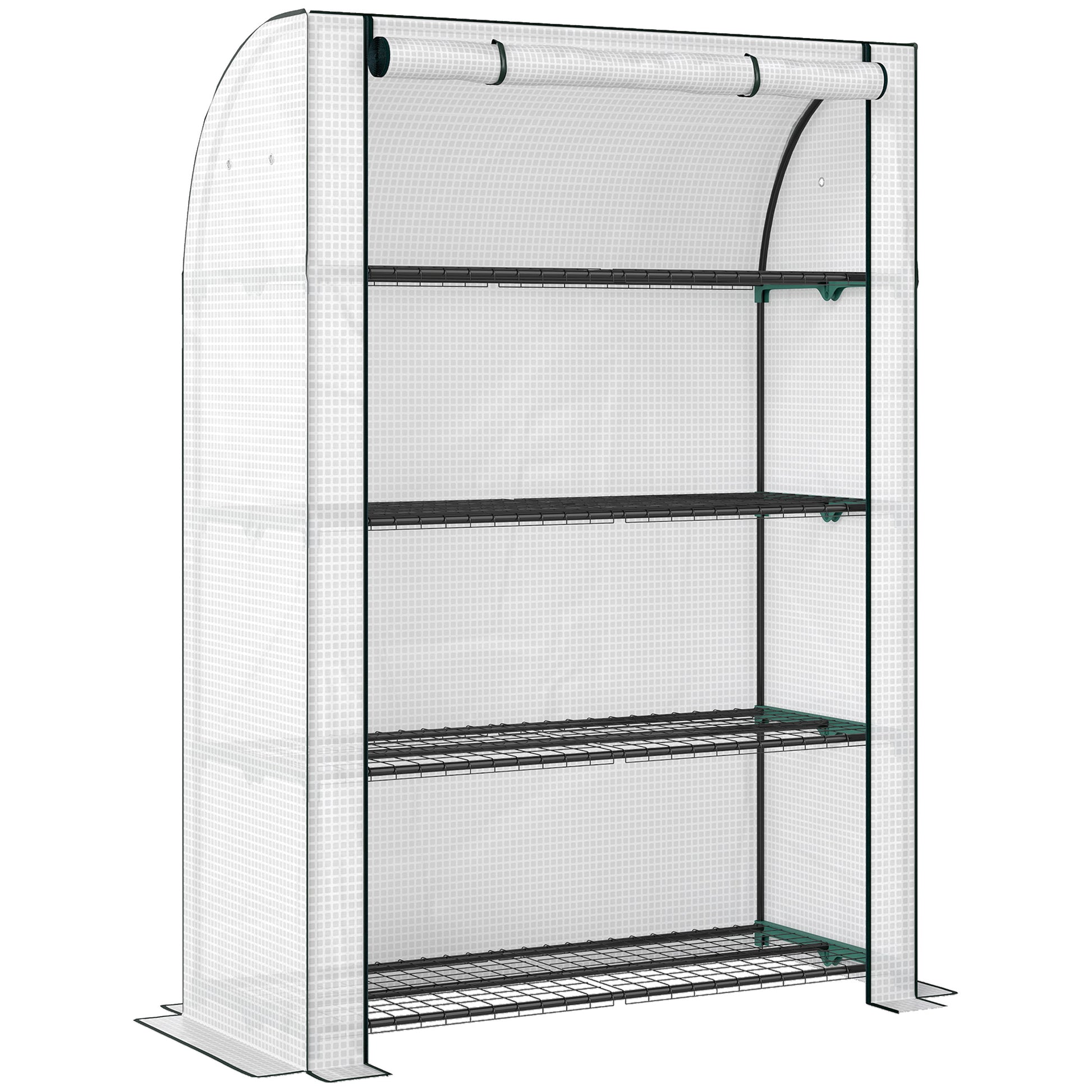 Mini Greenhouse with Reinforced PE Cover