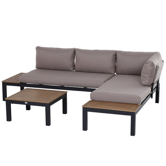 3 Pieces Garden Furniture Set